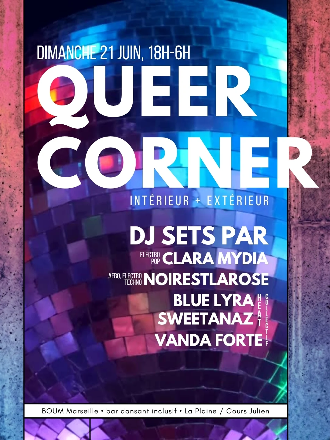 Queer Corner - Fête De La Musique - Dj Set Electro To Techno