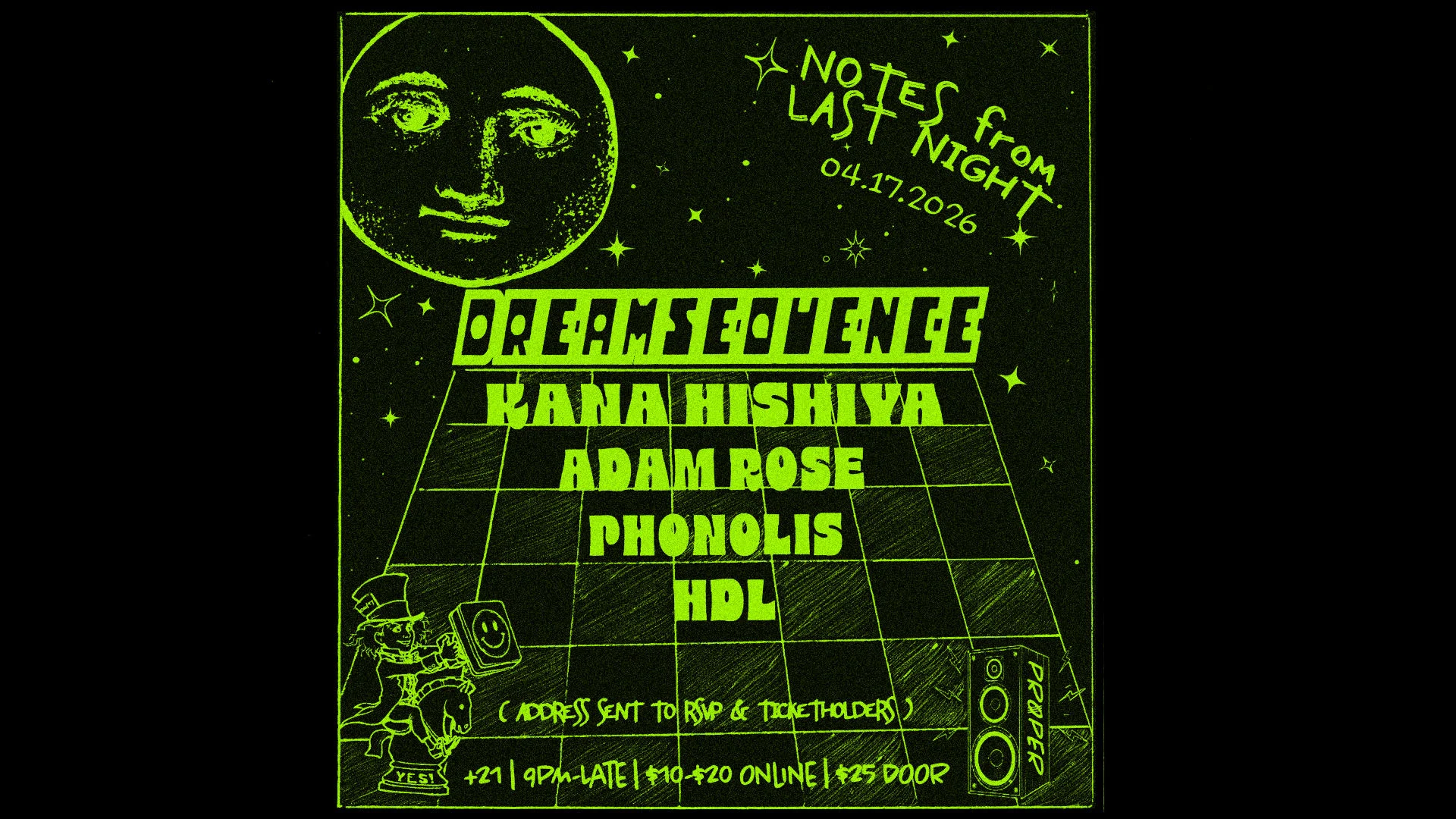 Dreamsequence - Kana Hishiya, Adam Rose, Phonolis, Hdl