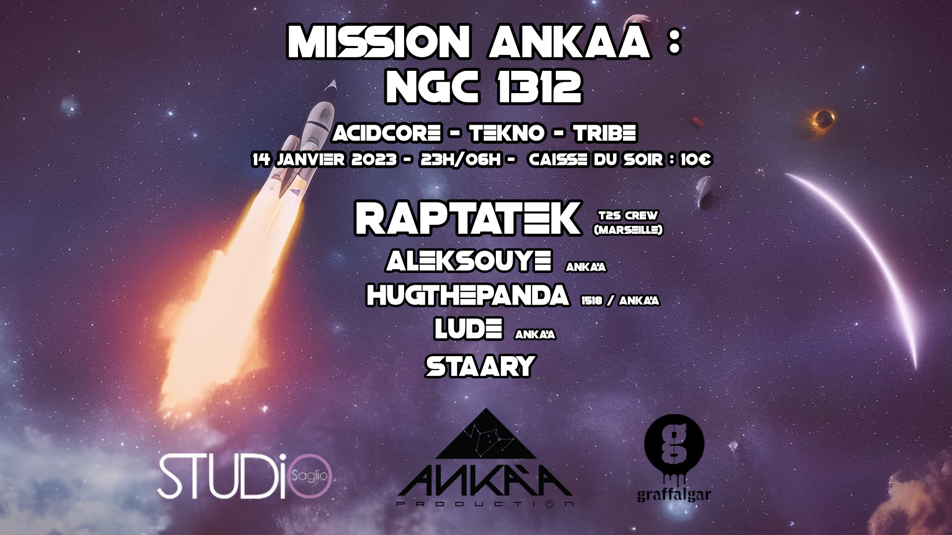 Mission Anka'a : Ngc 1312 W/ Raptatek