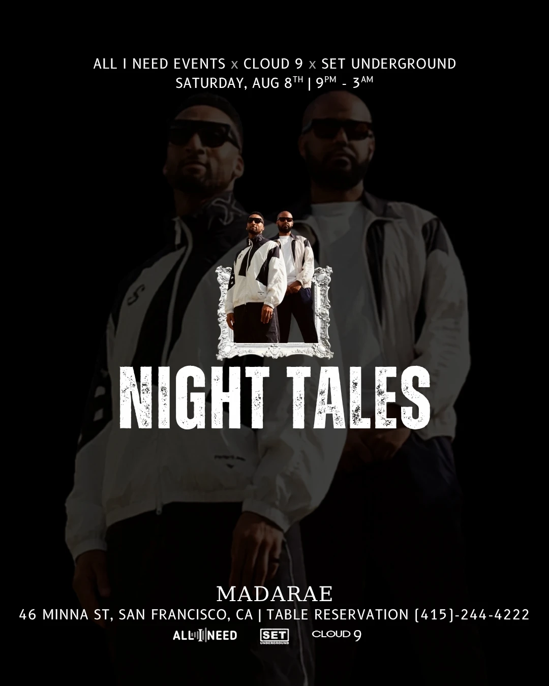 Outside Lands Saturday W/ Night Tales At Madarae San Fran