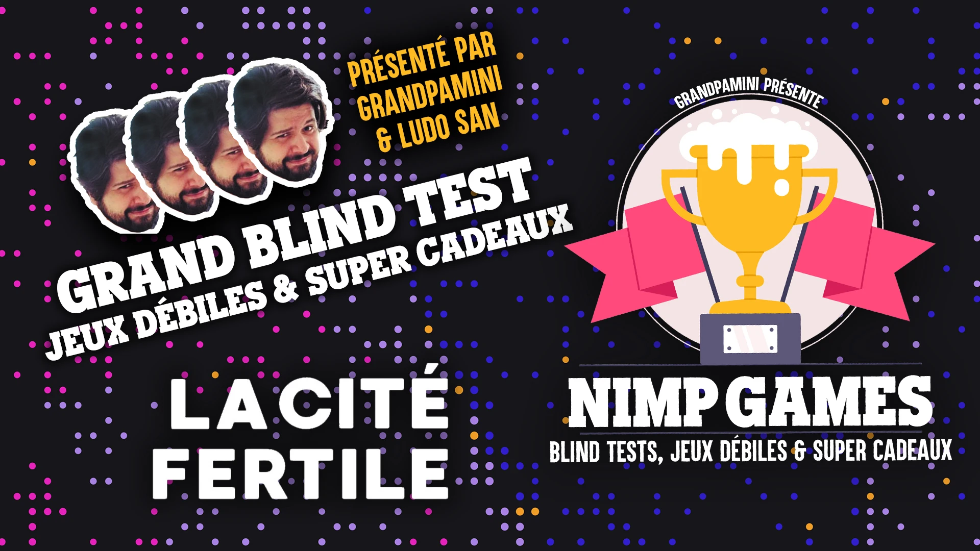 Nimp Games X La Cité Fertile : Soirée Jeux Gratuite