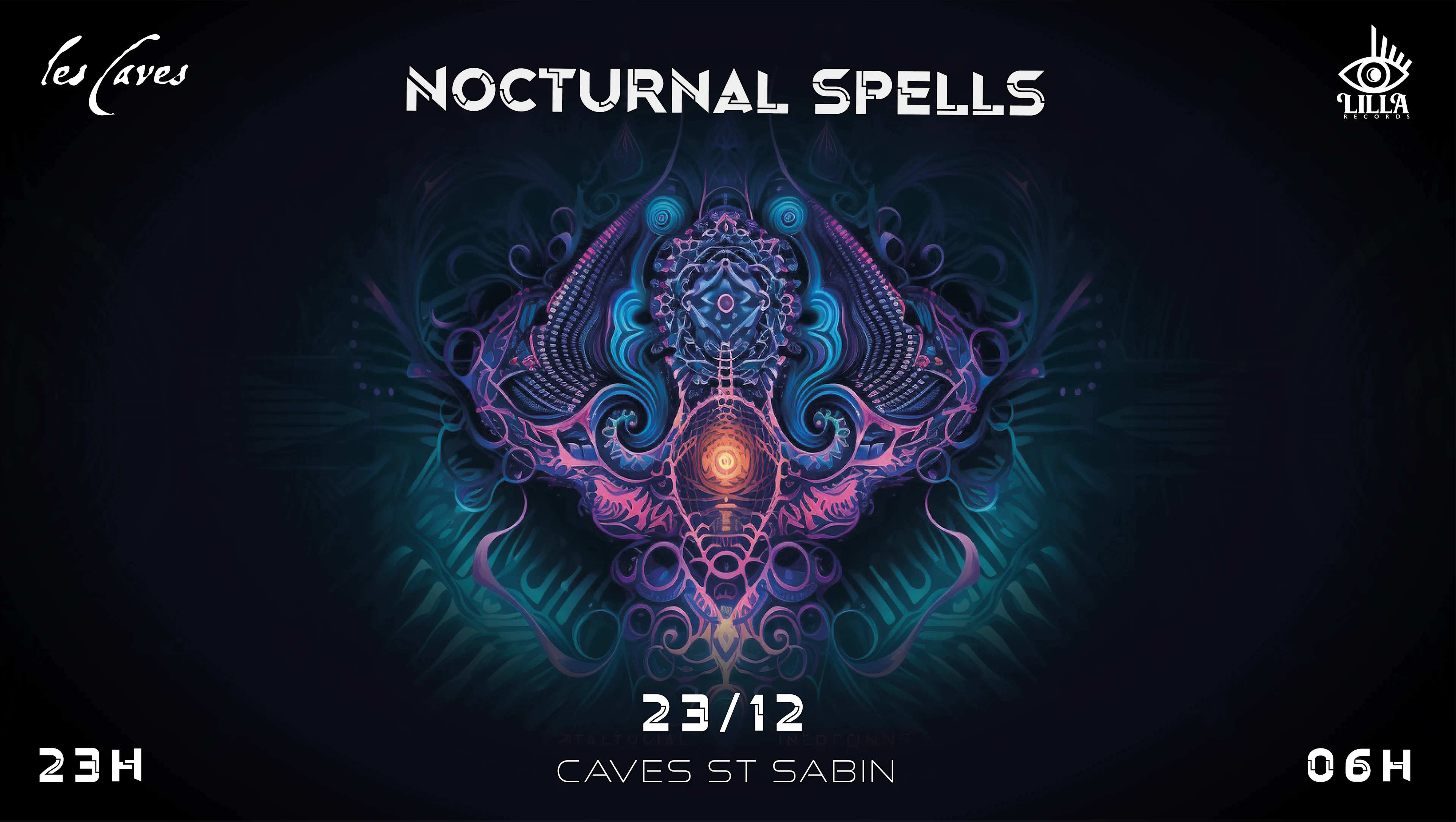 Nocturnal Spells #1 @Caves Saint Sabin [Paris] - 23.12.2023