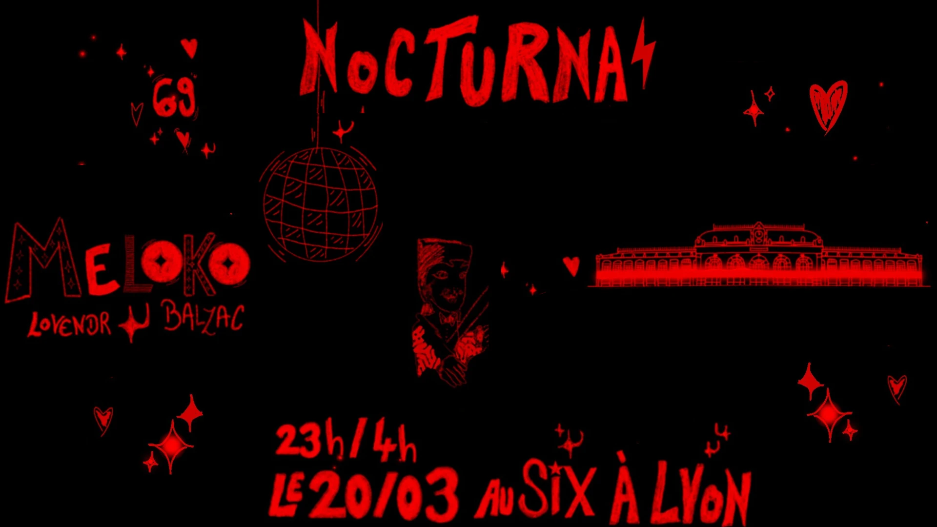 Nocturna X Meloko At Six Brotteaux