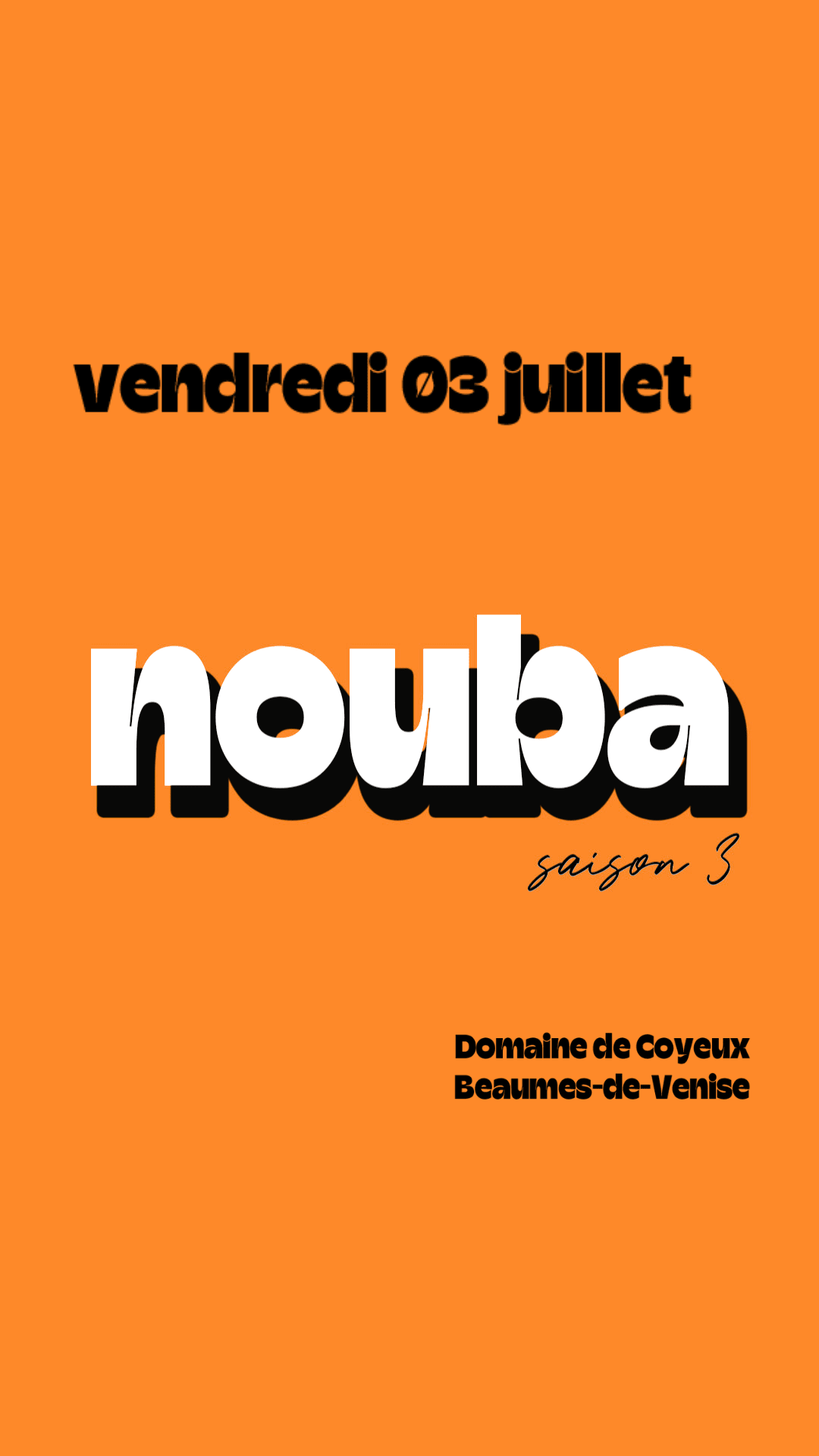 Nouba : Soirée Du 03 Juillet W/ Cami G & Peck