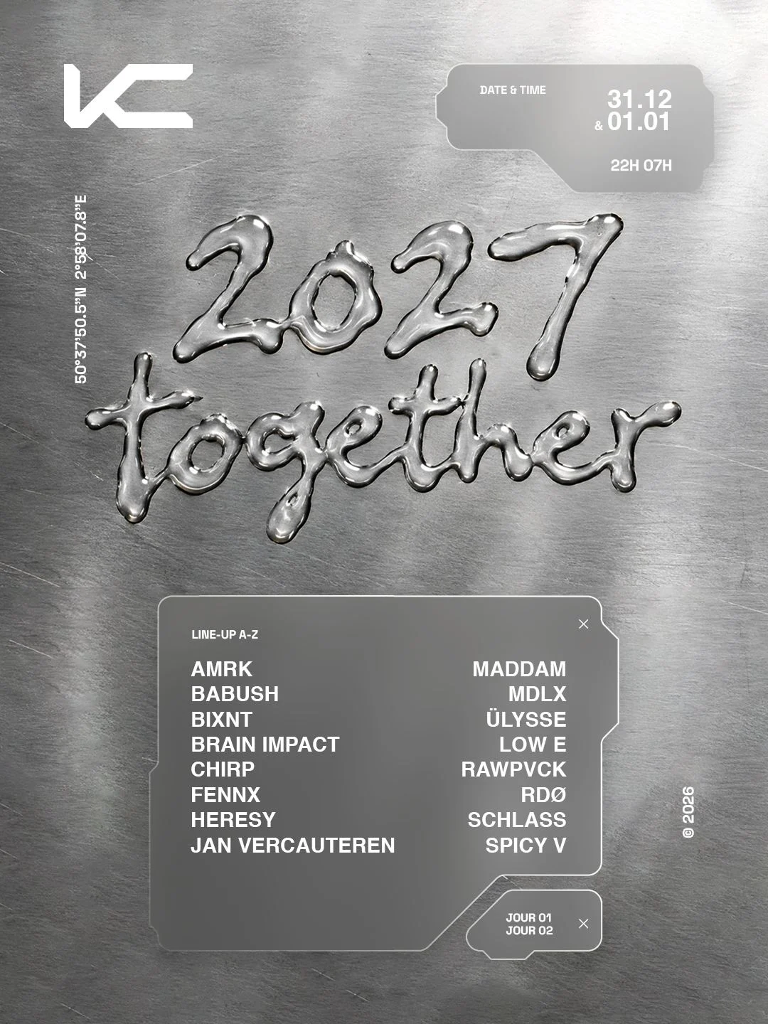Kodz Presents : New Year, 2027 Together