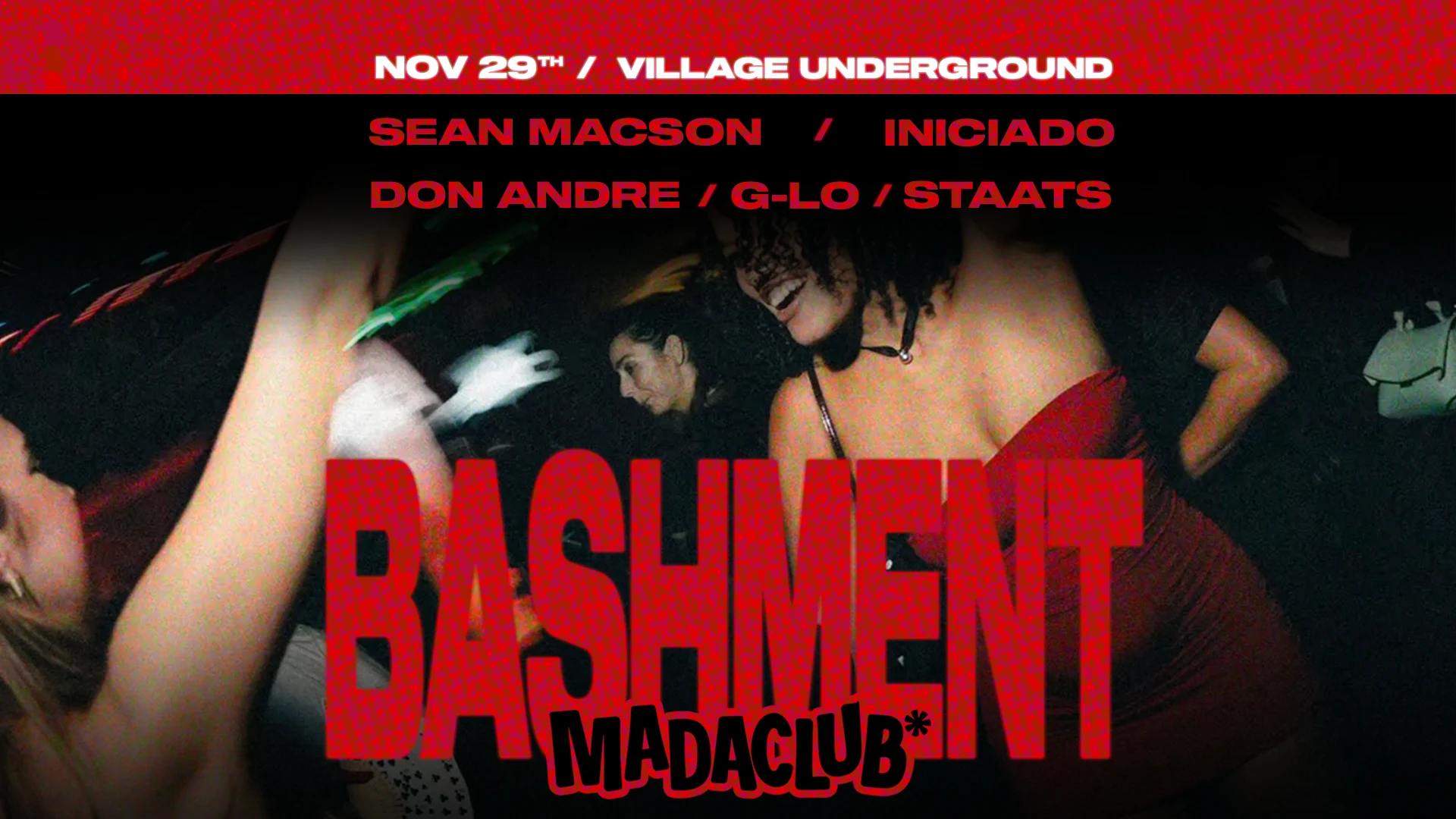 Bashment Invites Madaclub