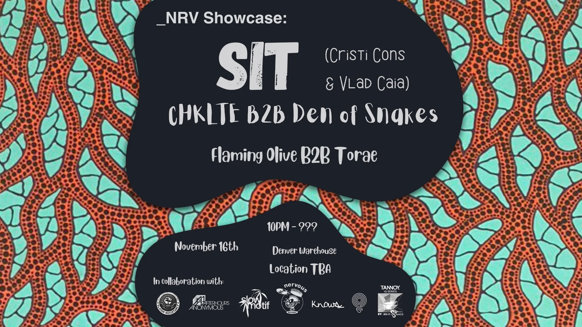 Sit (Cristi Cons & Vlad Caia), Chklte, Den Of Snakes +More