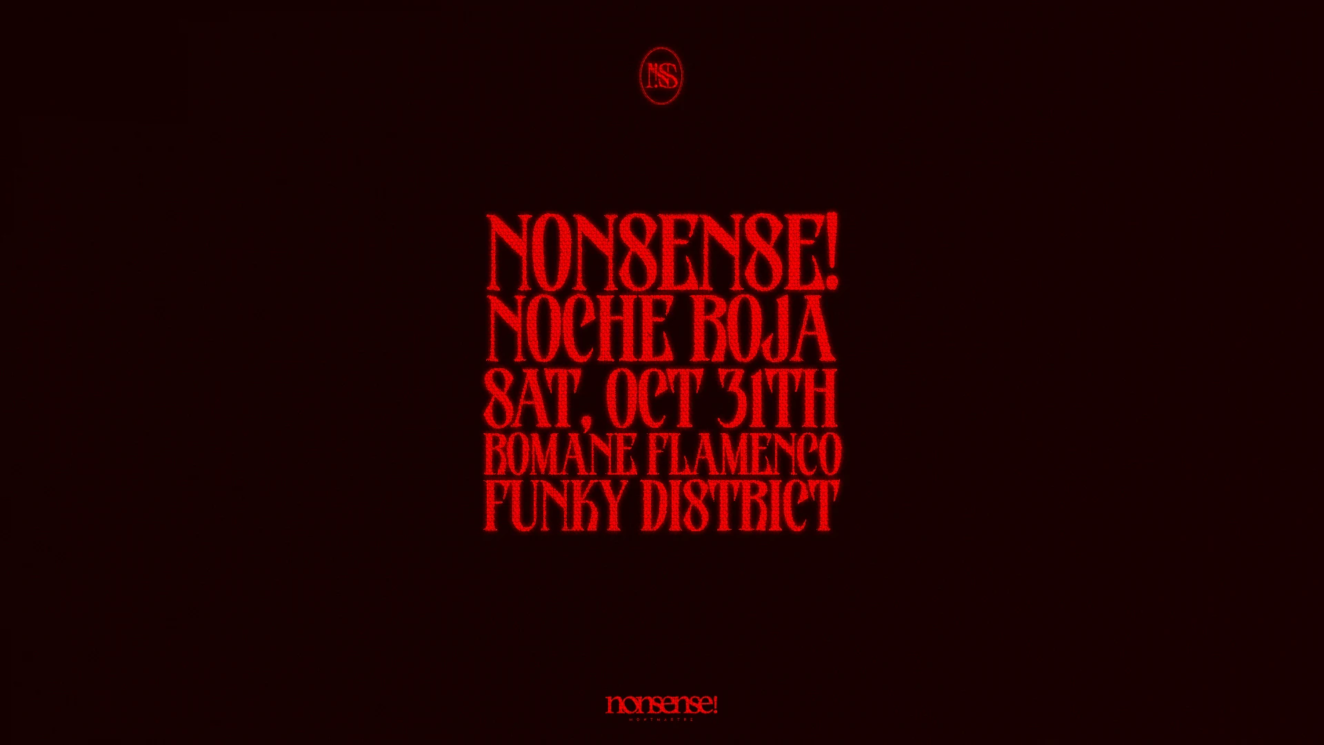 Halloween X Nonsense Noche Roja