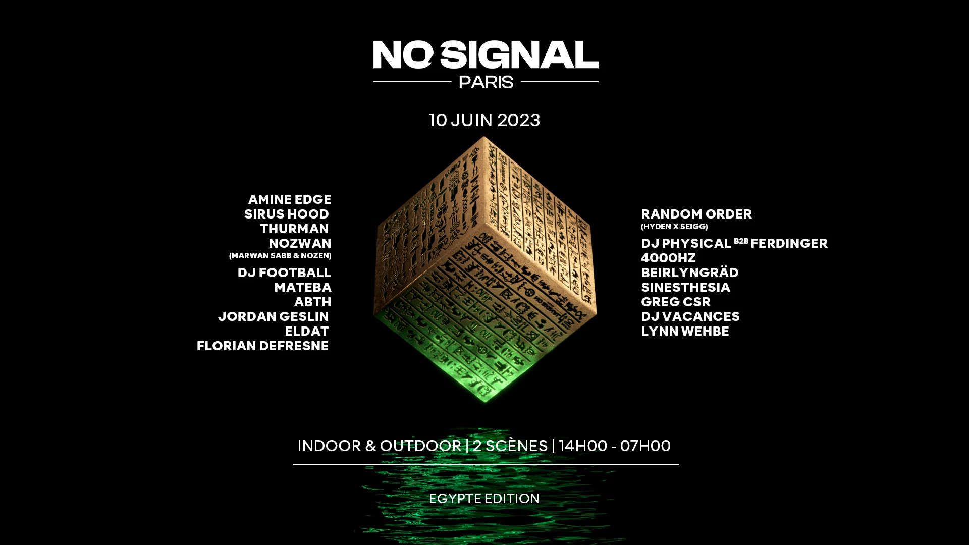 No/Signal 009 : Amine Edge, Sirus Hood, Thurman, Nozwan...