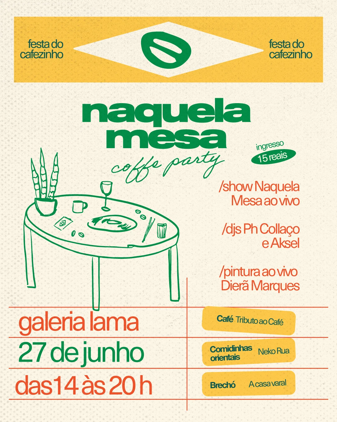 Naquela Mesa Coffee Party