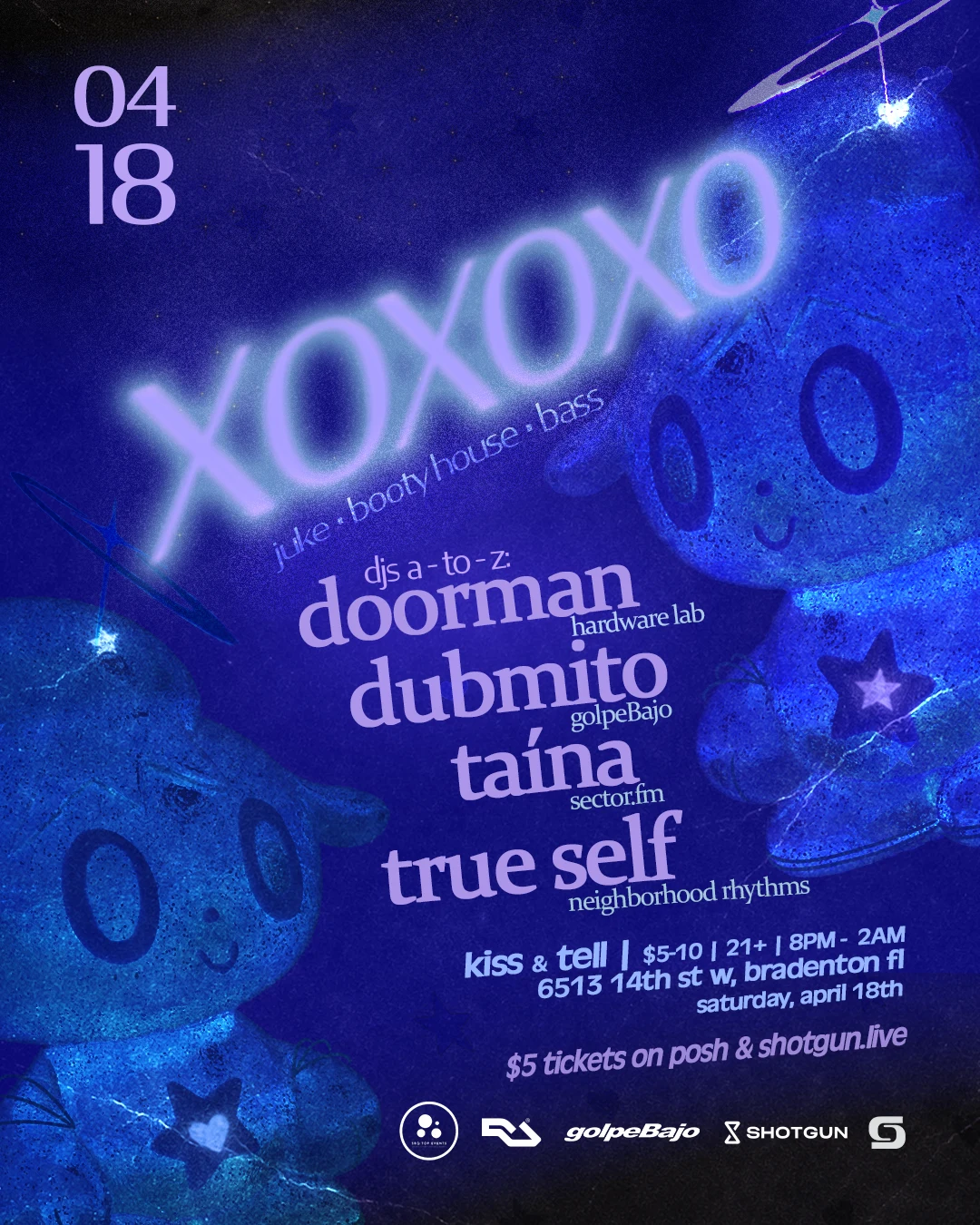 Lxtc Internacional Presents In Bradenton: 'xoxoxo'