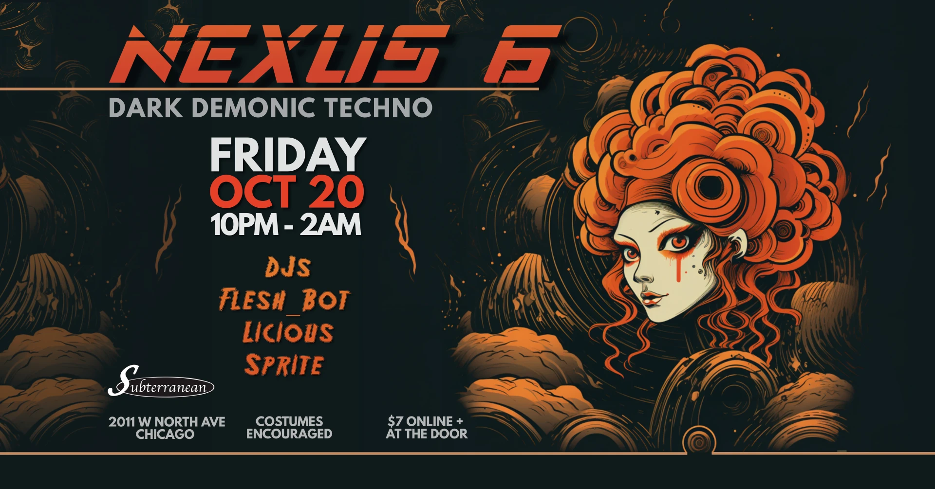 Nexus 6 Halloween :: Dark Demonic Techno