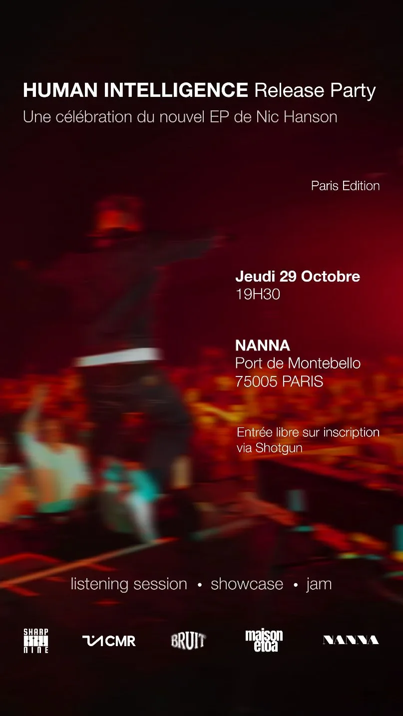 Human Intelligence Release Party · Paris Edition