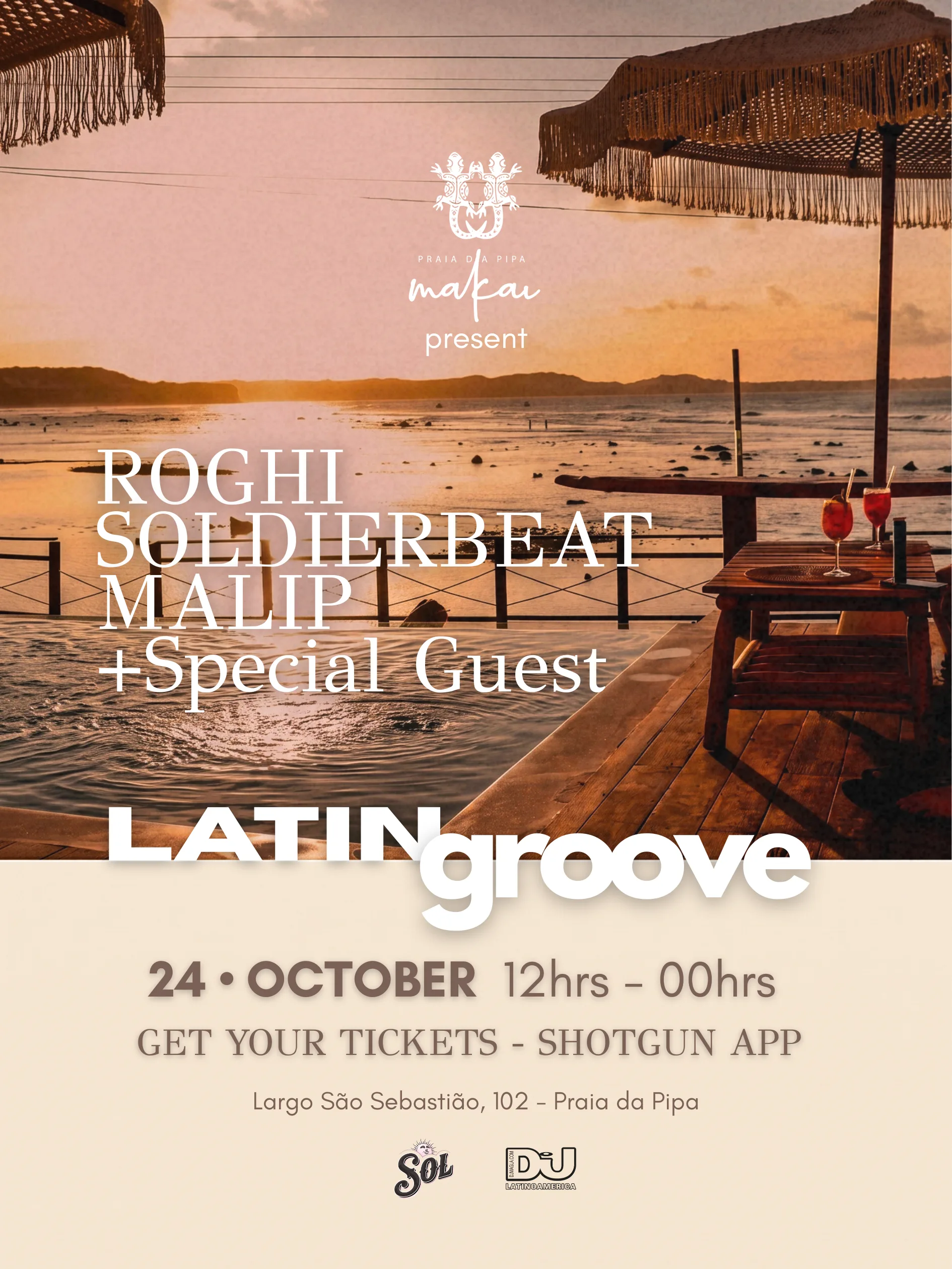 Latin Groove • 24 October • Makai