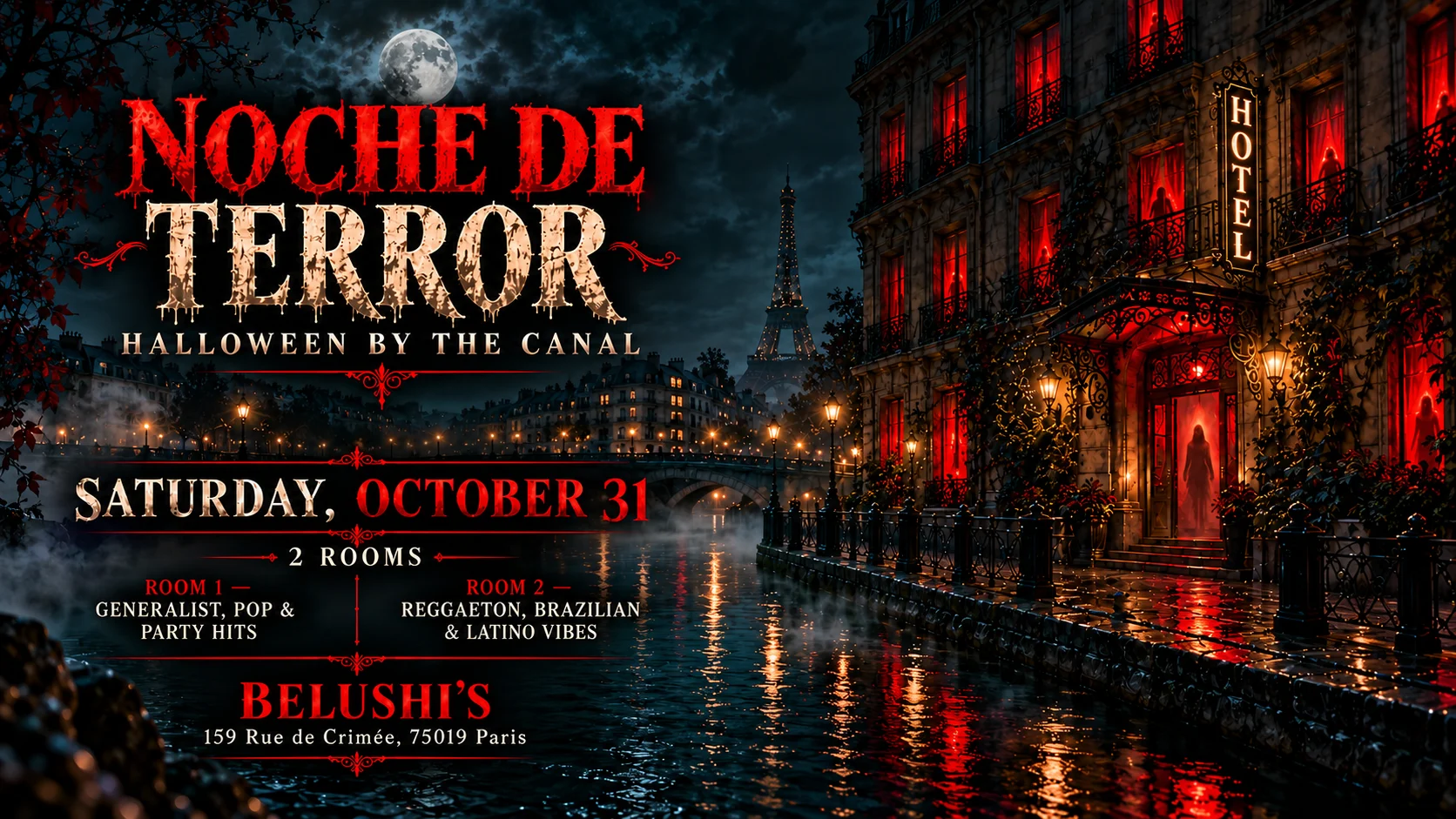 La Noche De Terror - Halloween Hotel Party
