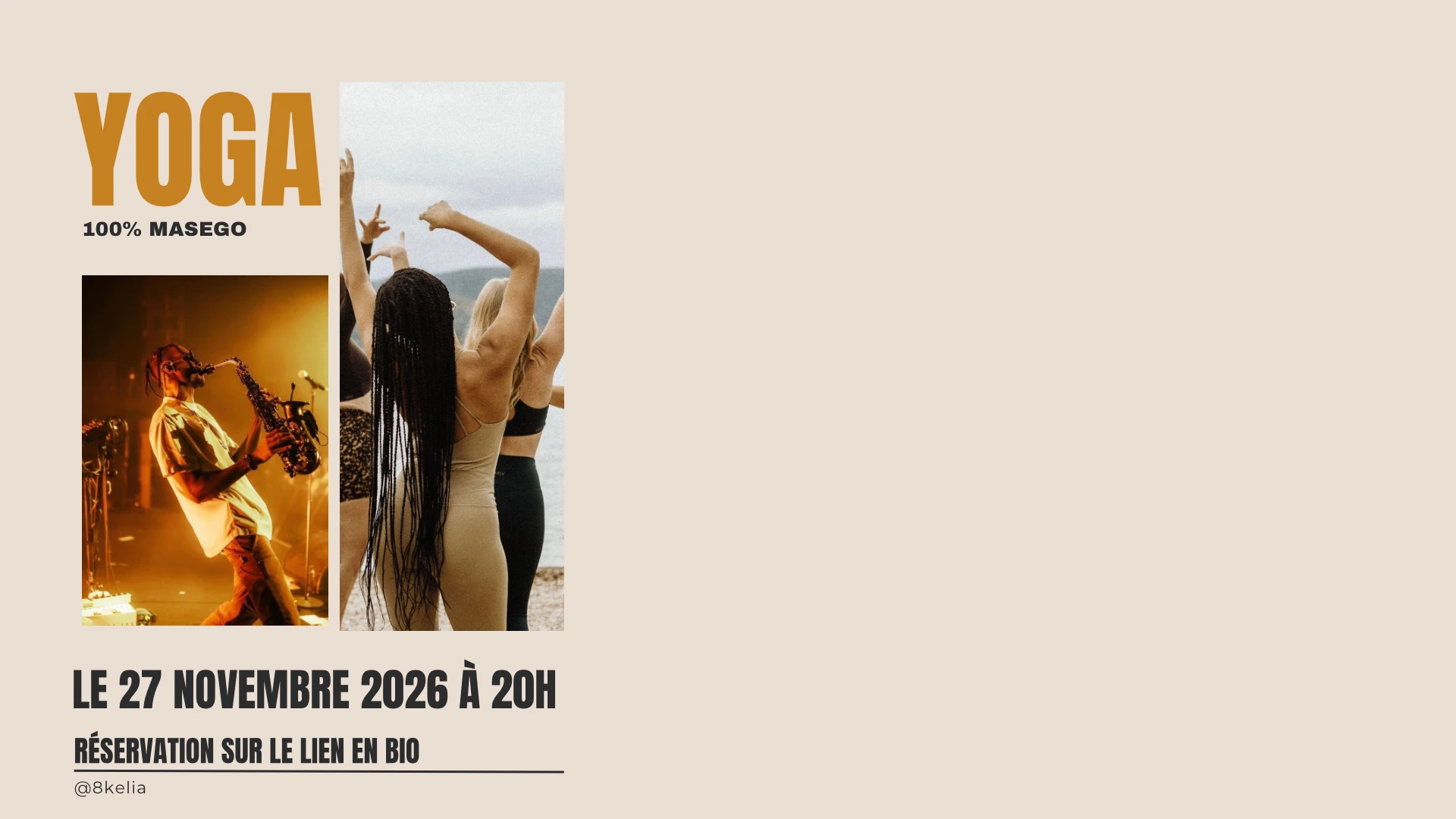 Session Yoga 100% Masego