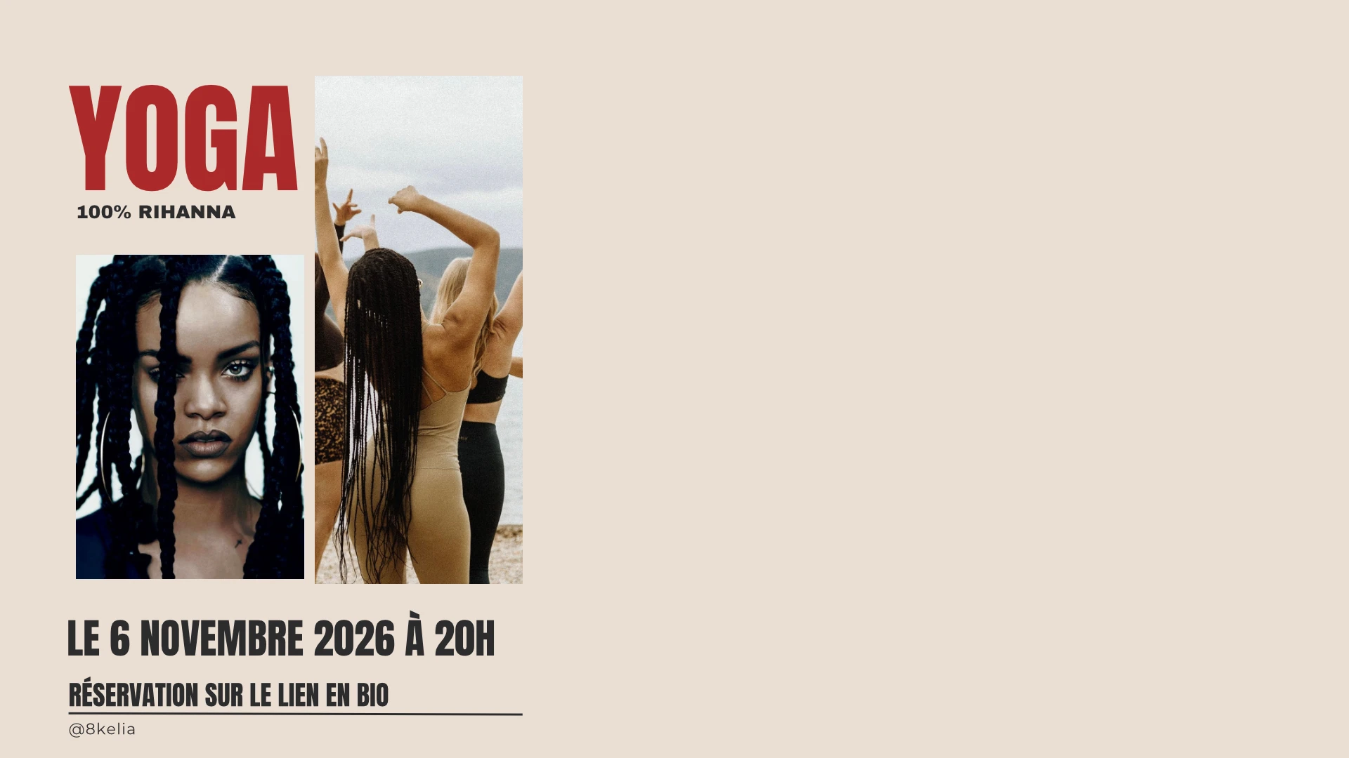Session Yoga 100% Rihanna