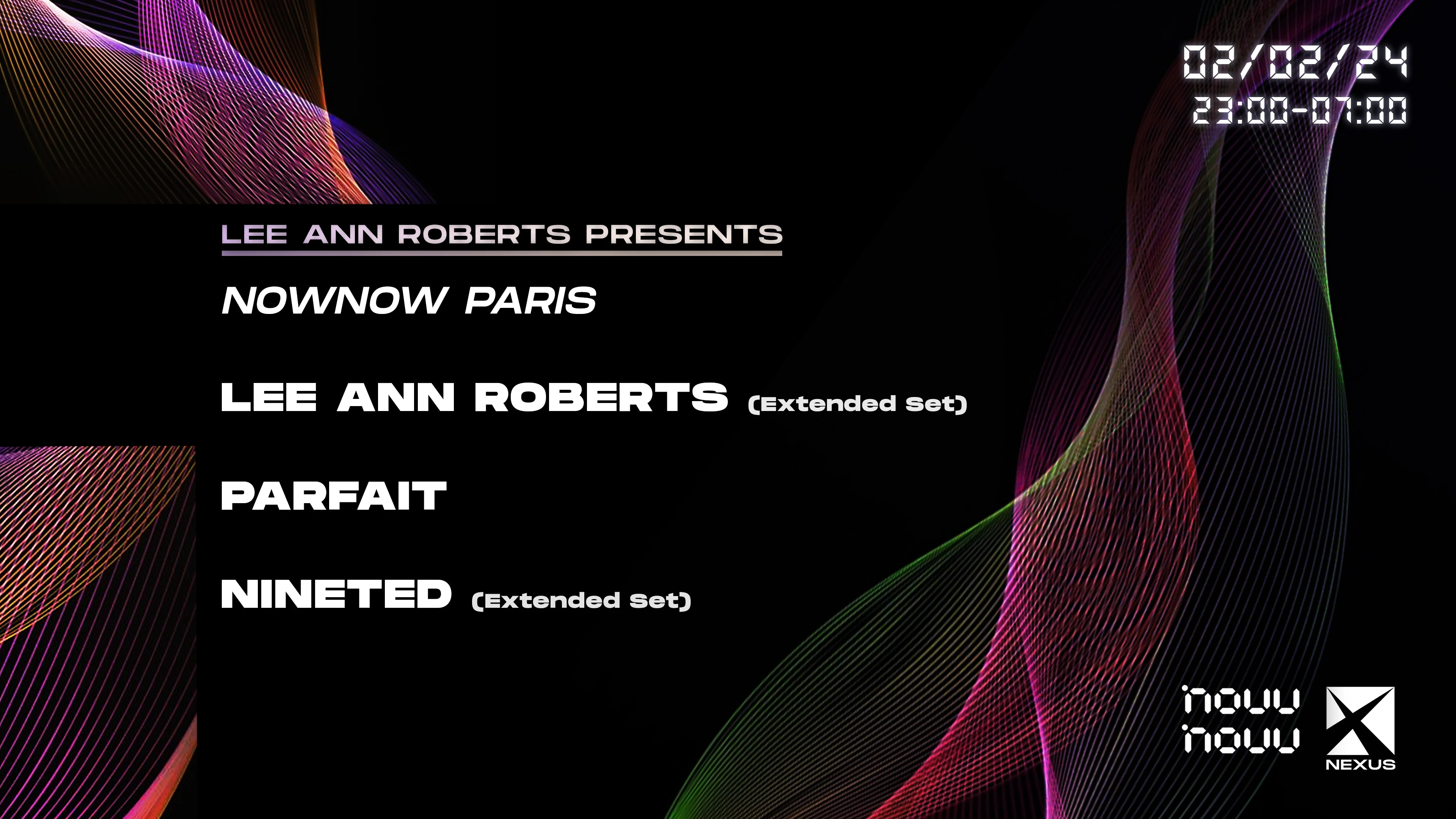 Nownow X Nexus : Lee Ann Roberts | Parfait | Nineted