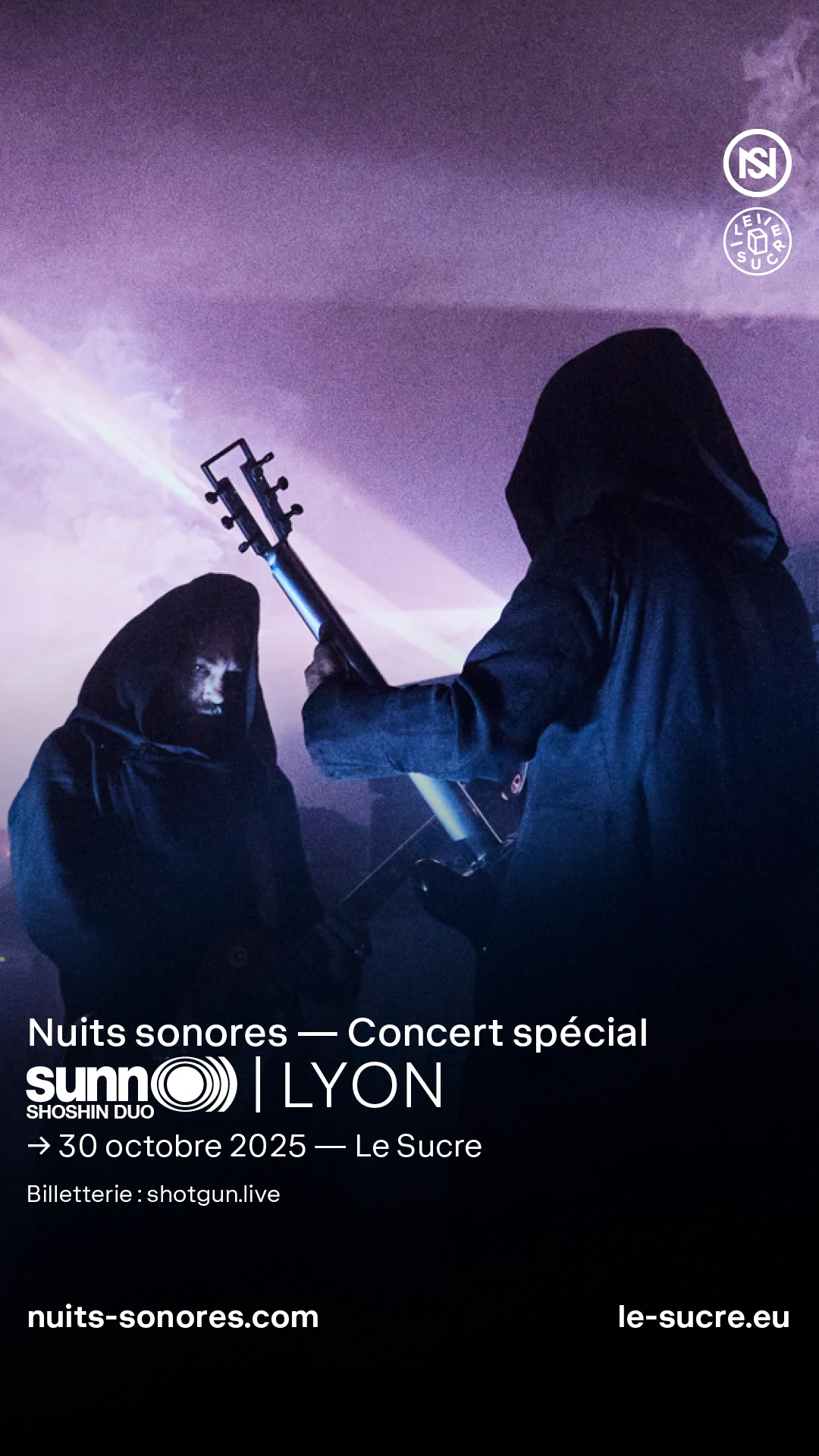 Nuits Sonores — Concert Spécial : Sunn O)))