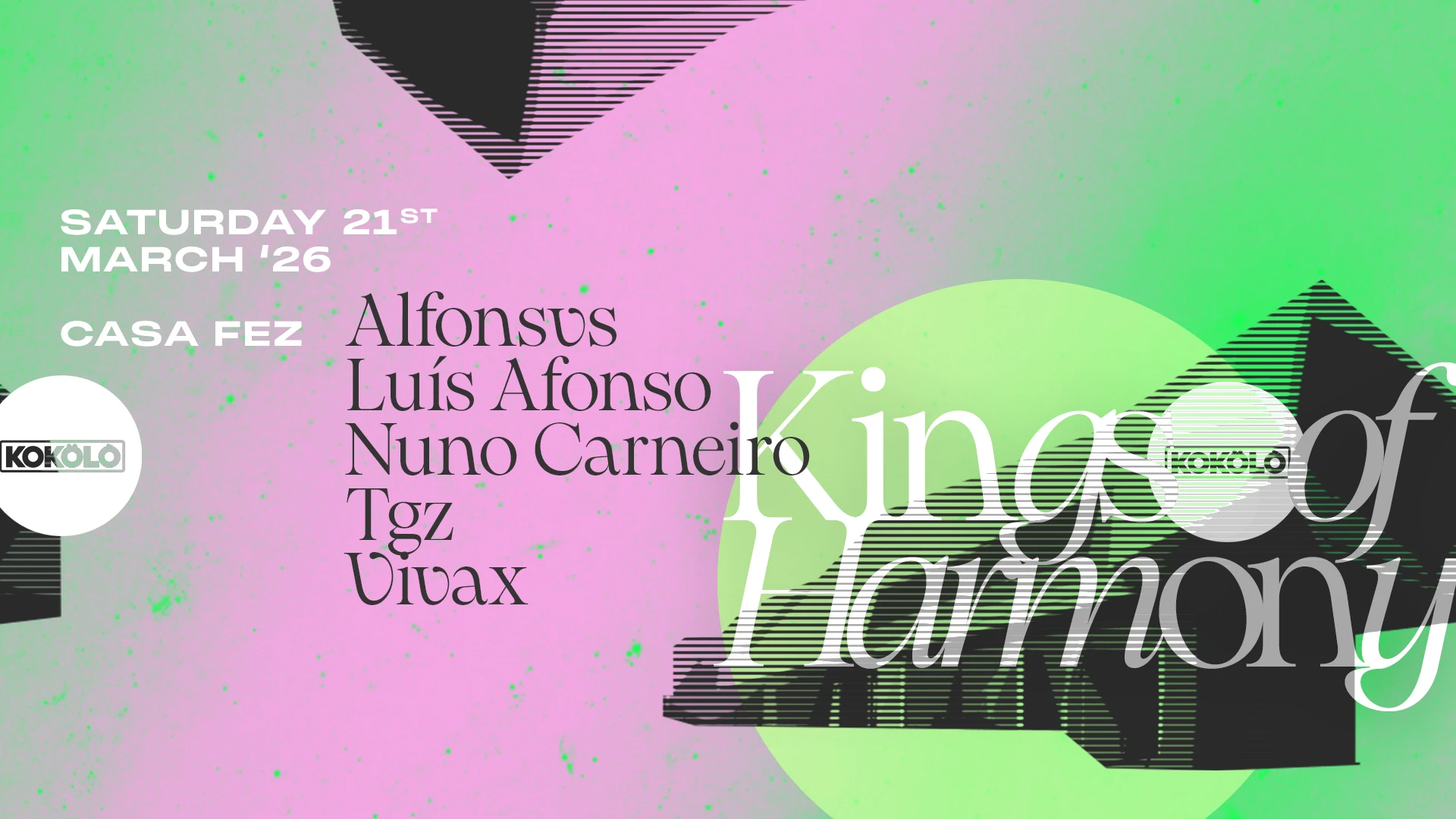 Kokölò & Kings Of Harmony W/ Alfonsvs, Nuno Carneiro, +++