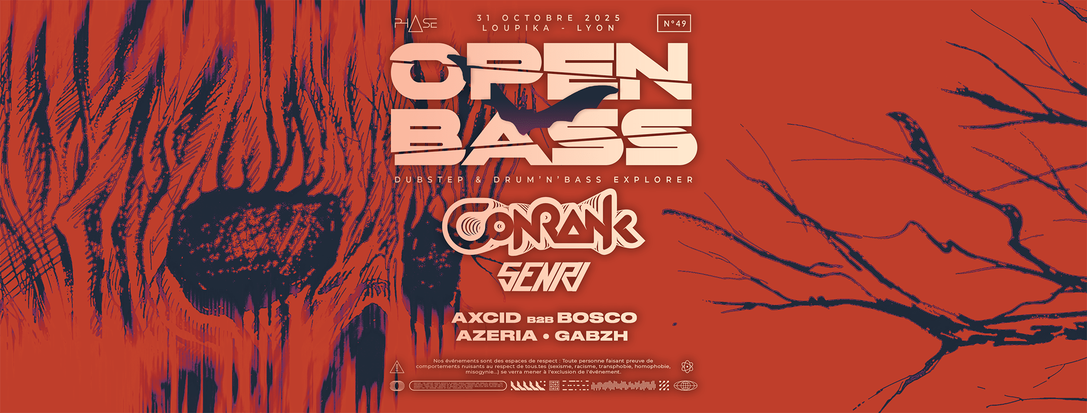 Open Bass #49 W/ Conrank, Senri