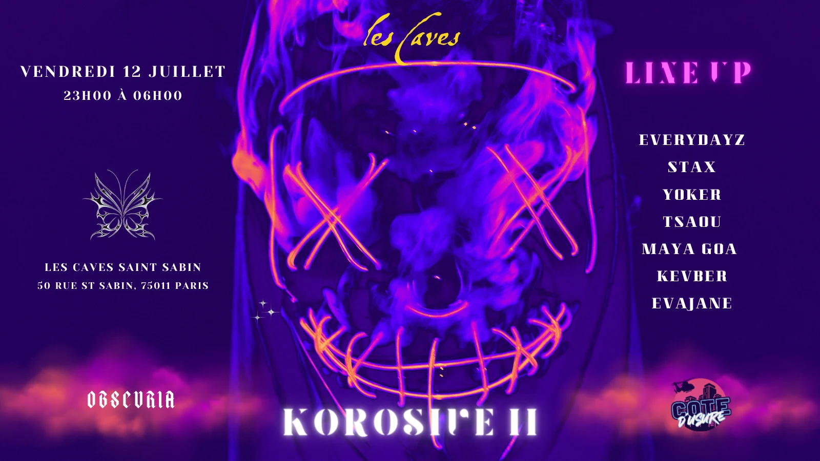 Obscuria X Côte D'usure : Korosive II