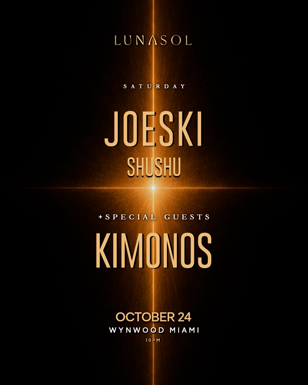 Lunasol Pres. Joeski + Special Guest Kimonos