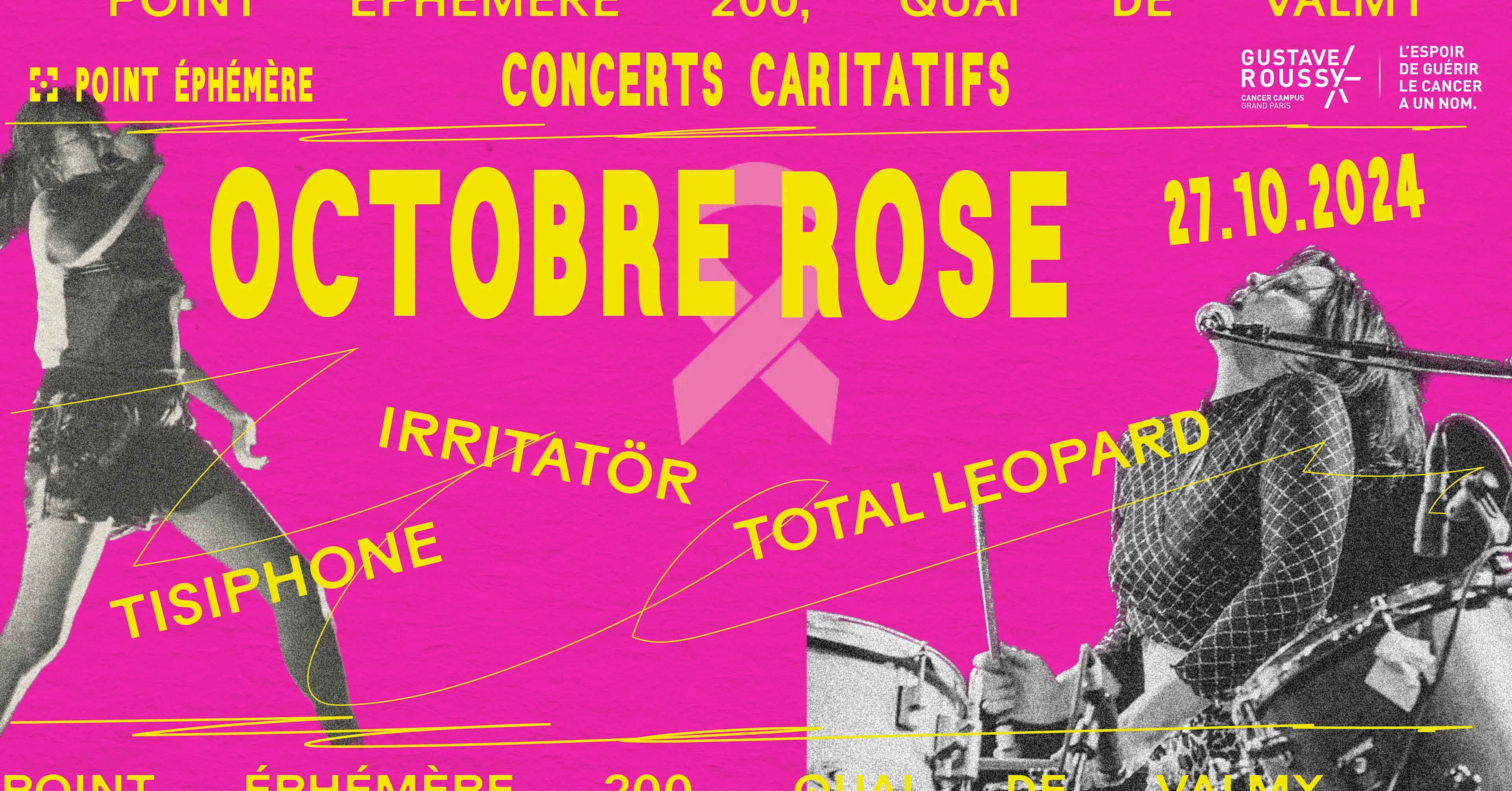 Octobre Rose Concerts Caritatifs