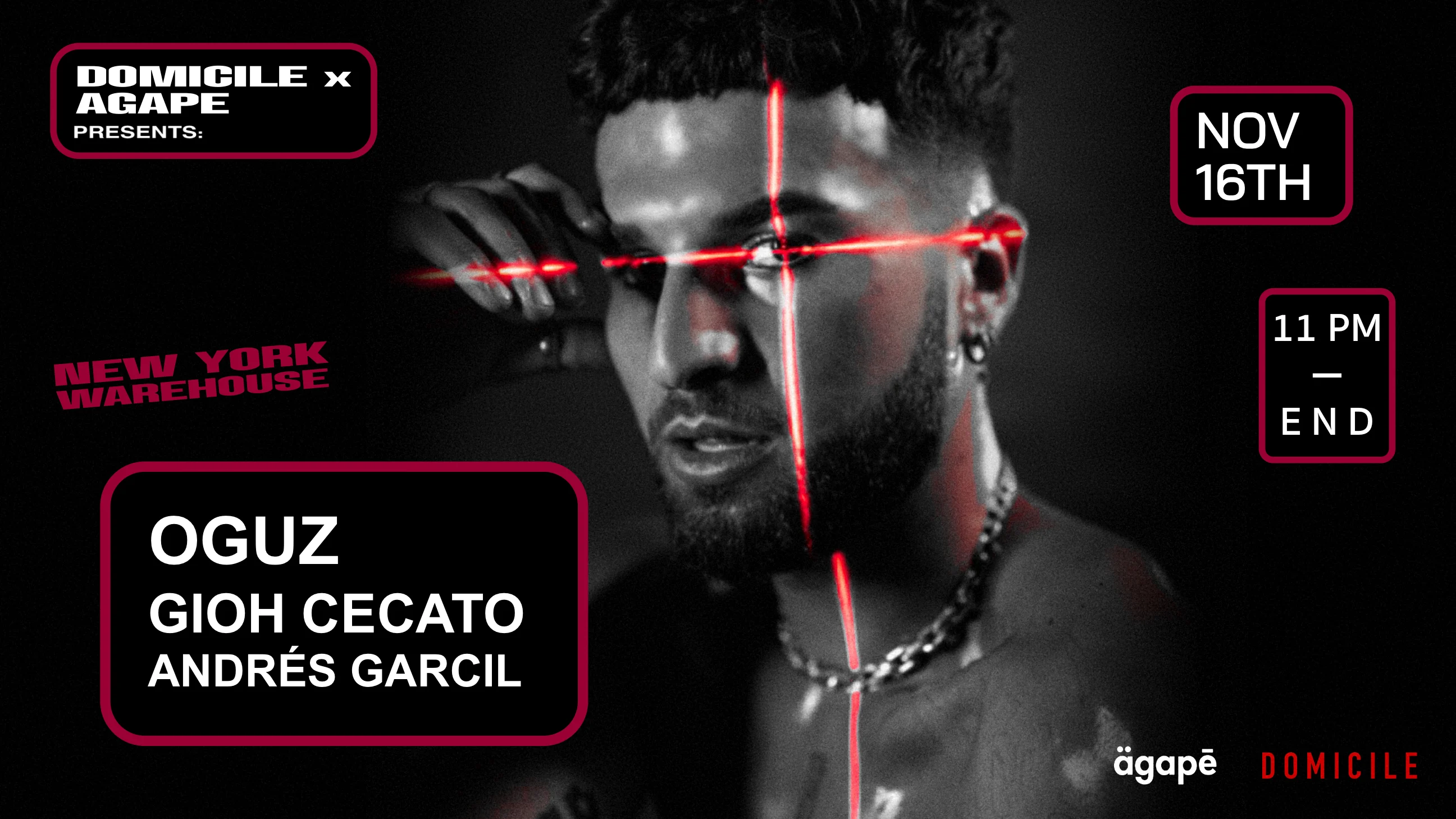 Agape X Domicile Present : Oguz