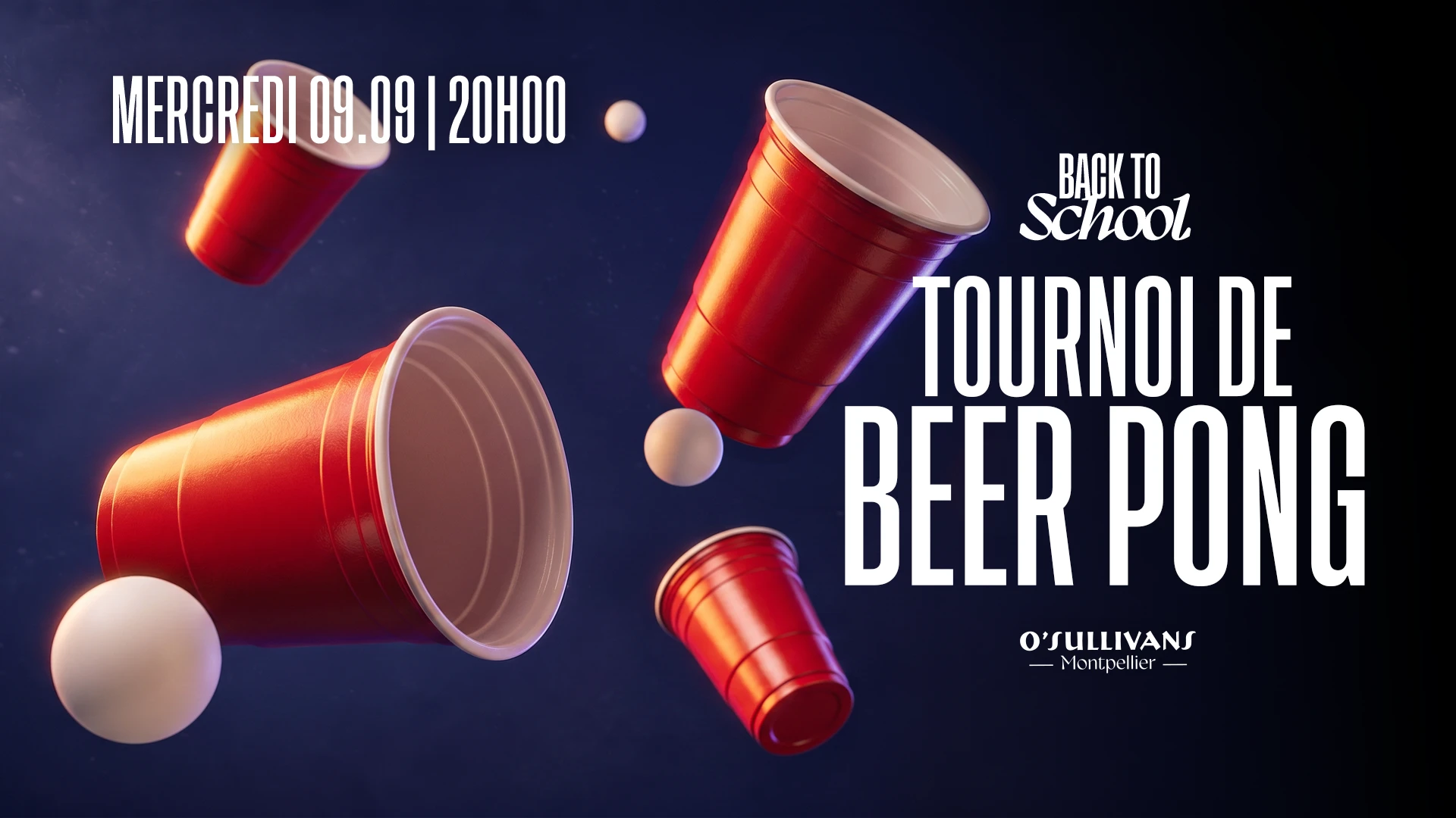 [Gratuit] Tournoi De Beer Pong Mtp- Back To School 2026
