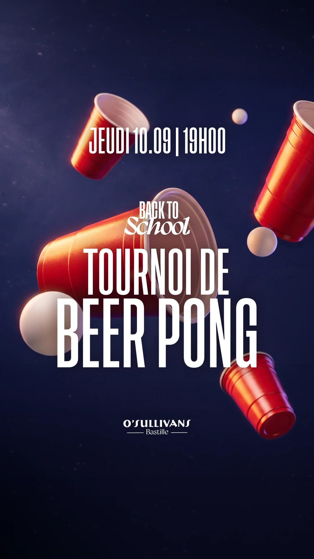 [Gratuit] Tournoi De Beer Pong - Back To School 2026