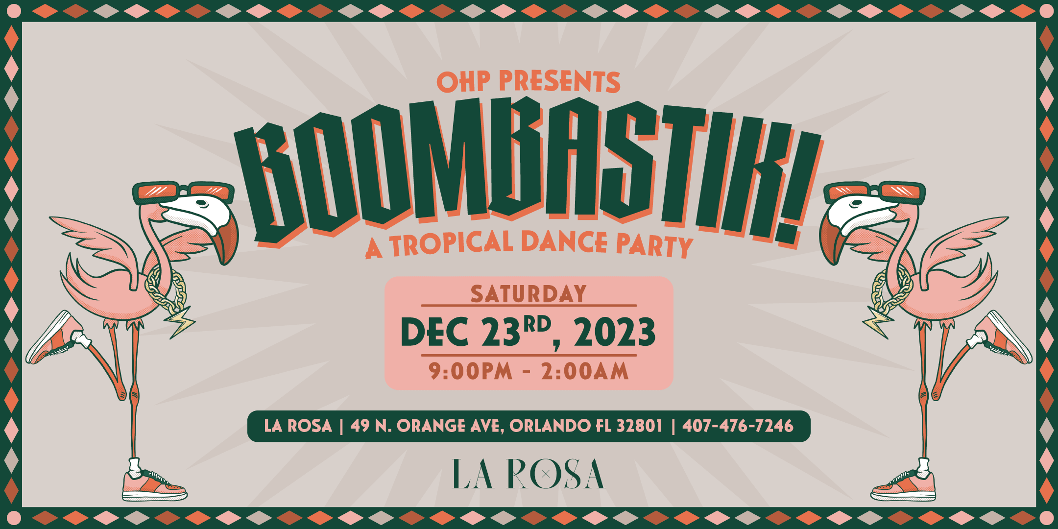 Ohp Presents: Boombastik! A Tropical Dance Party