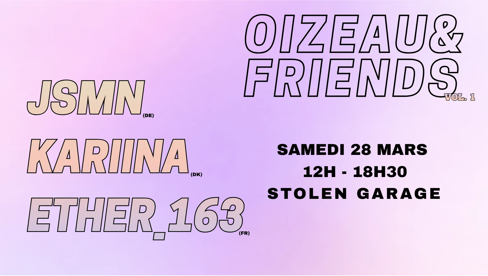 Oizeau & Friends Day Session #01