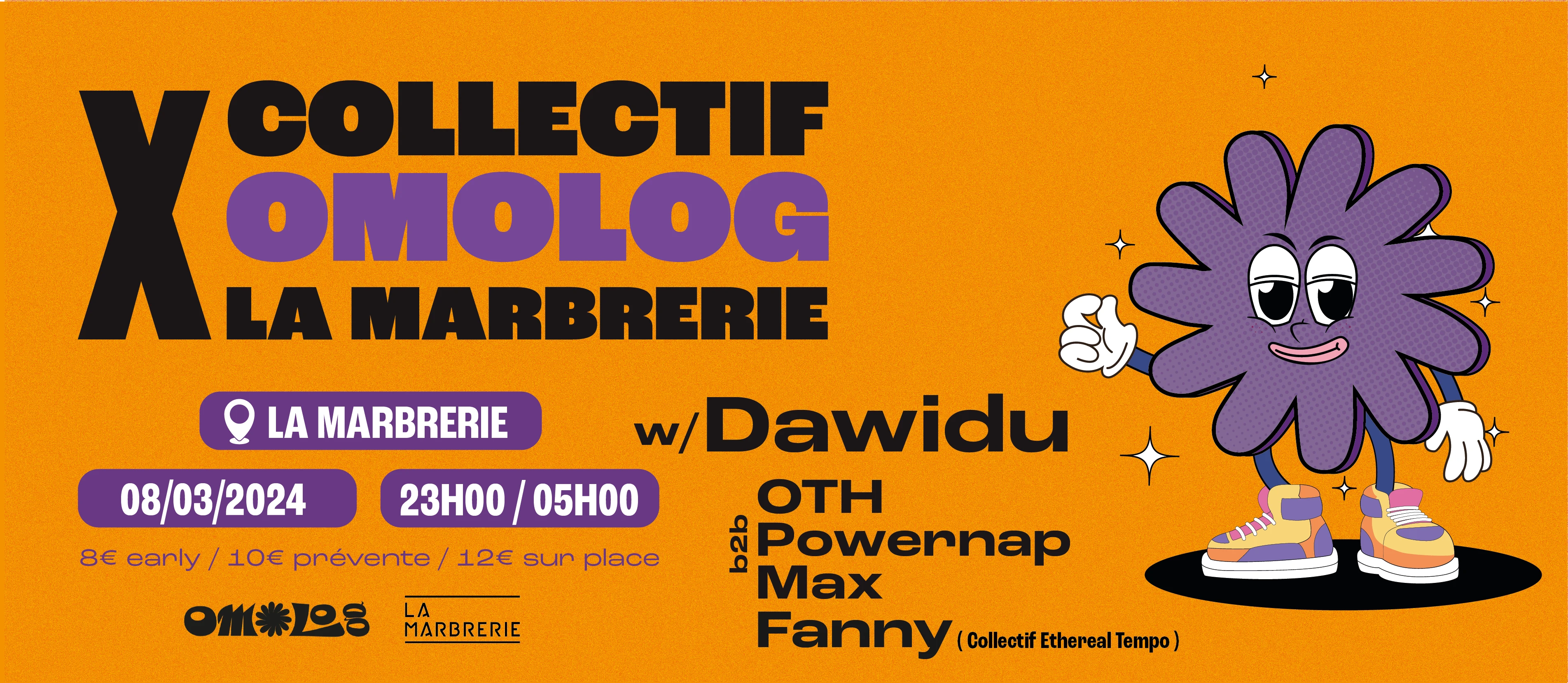 Collectif Omolog : Dawidu, Oth B2b Powernap B2b Max, Fanny