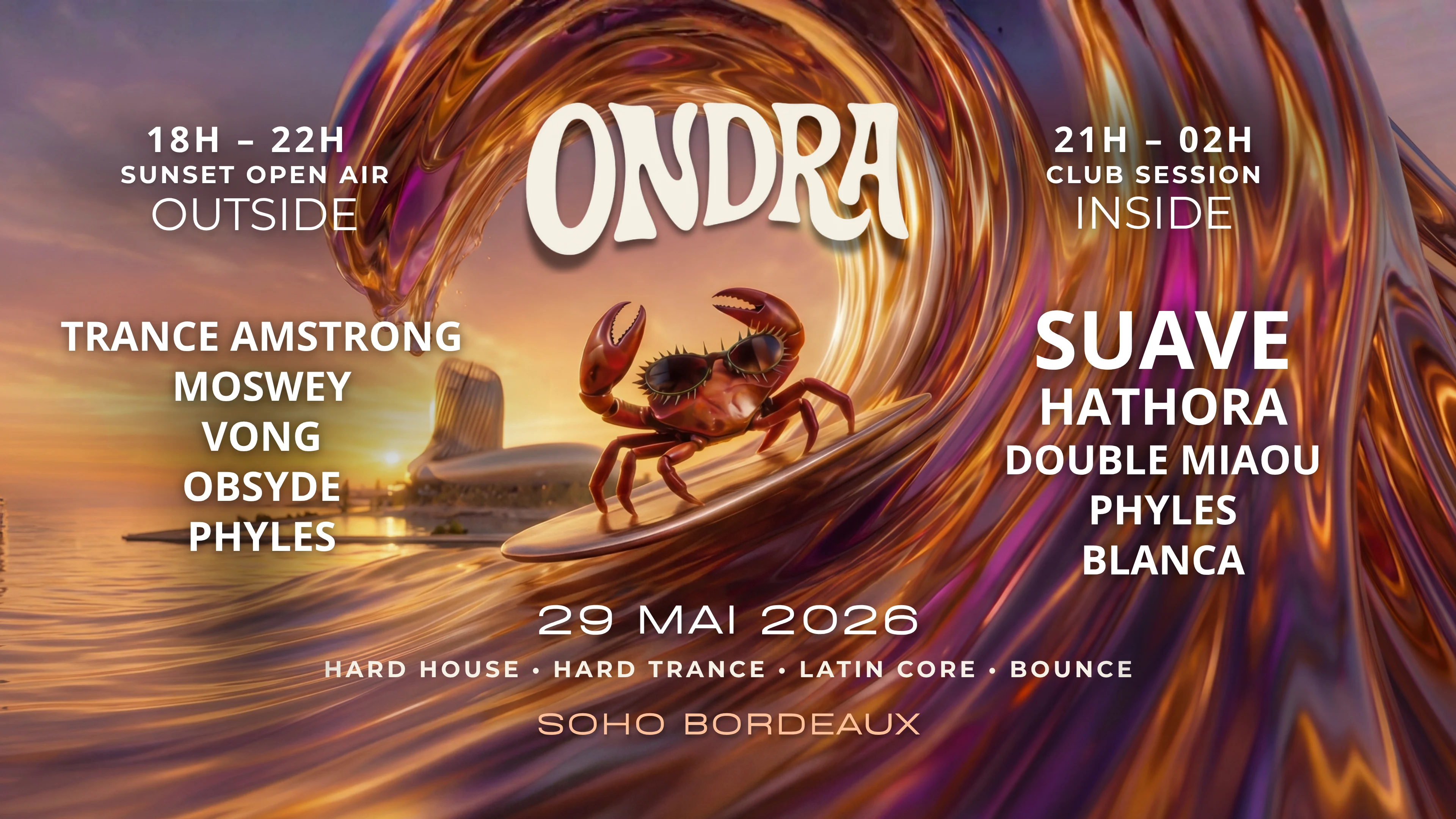 Ondra : Open Air & Club Session - Soho