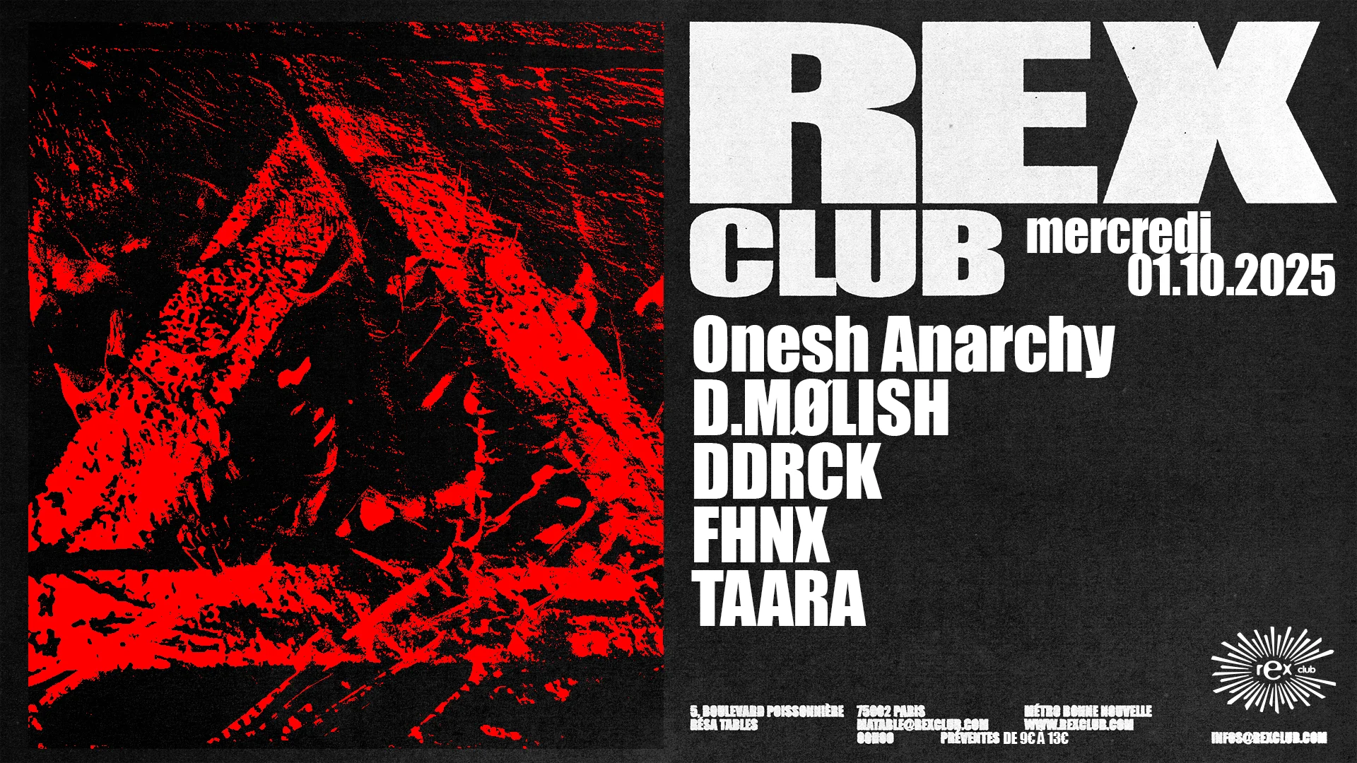 Onesh Anarchy : D.Mølish, Ddrck, Fhnx, Taara