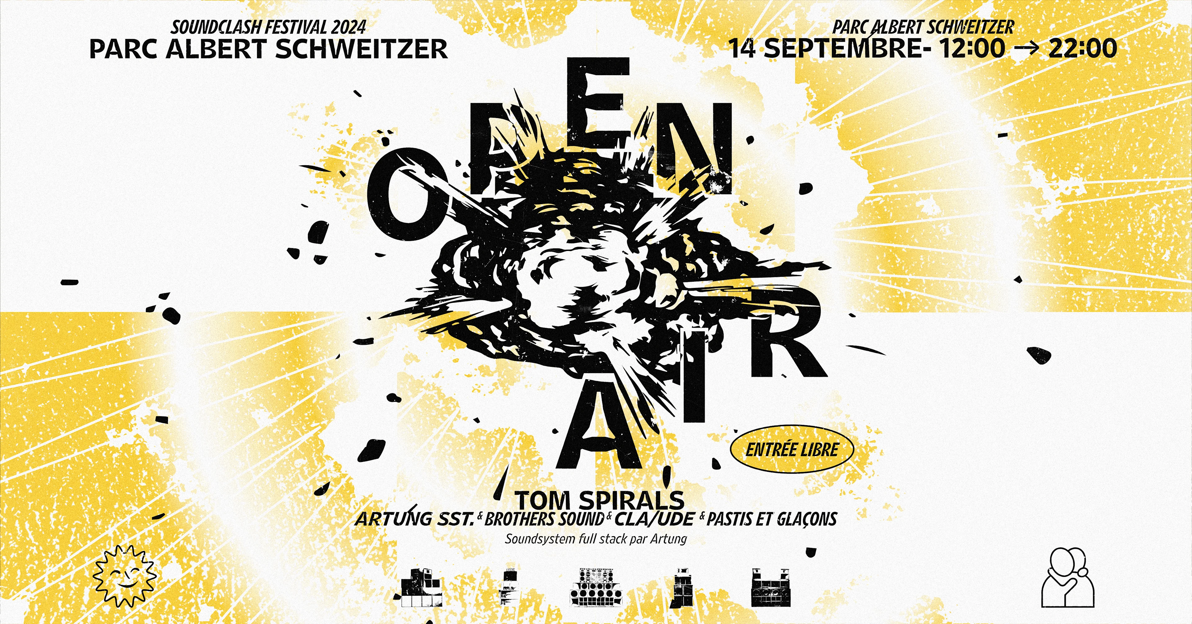 ☀️ Open Air Gratuit - Soundclash Festival ☀️