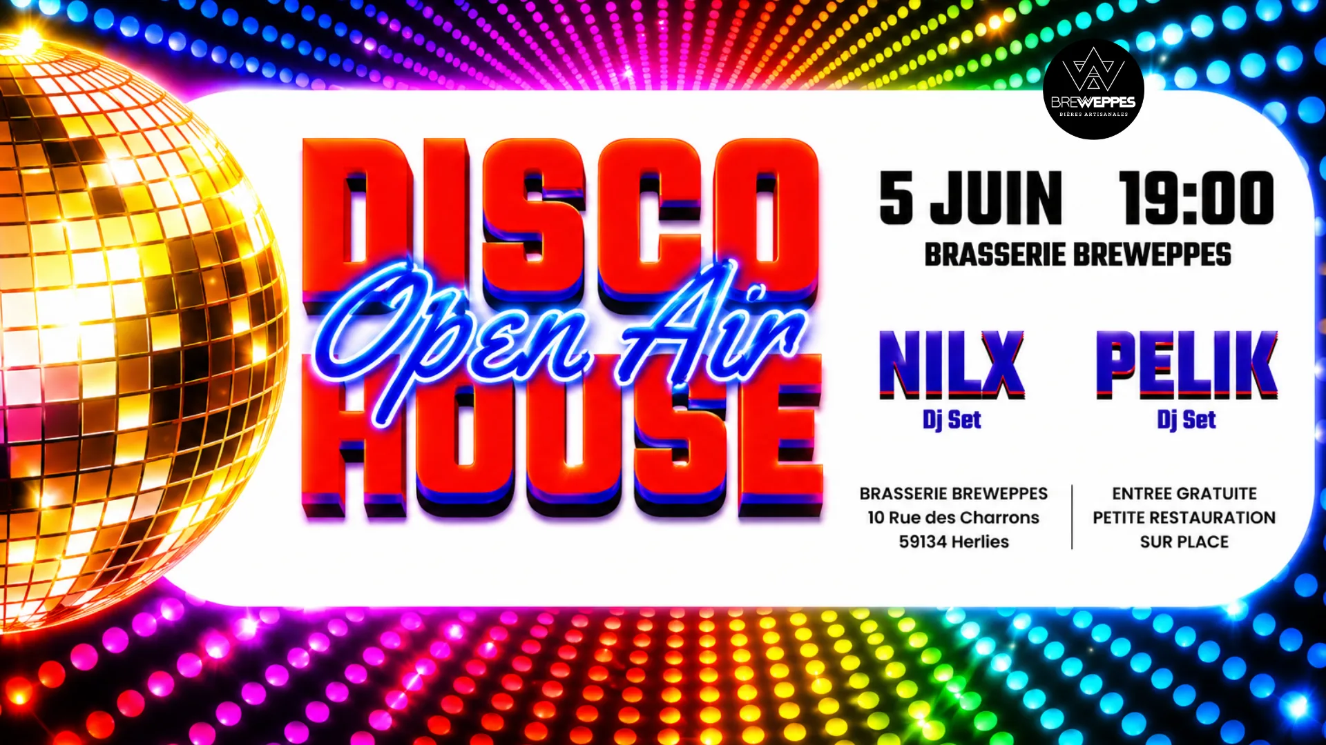 Breweppes : Open Air Disco House