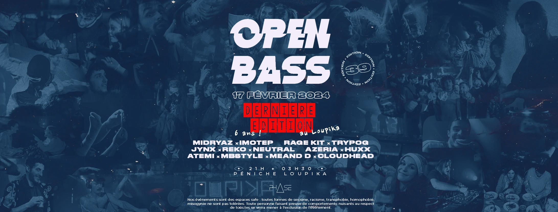 Open Bass #39 [6 Years Of Phase]