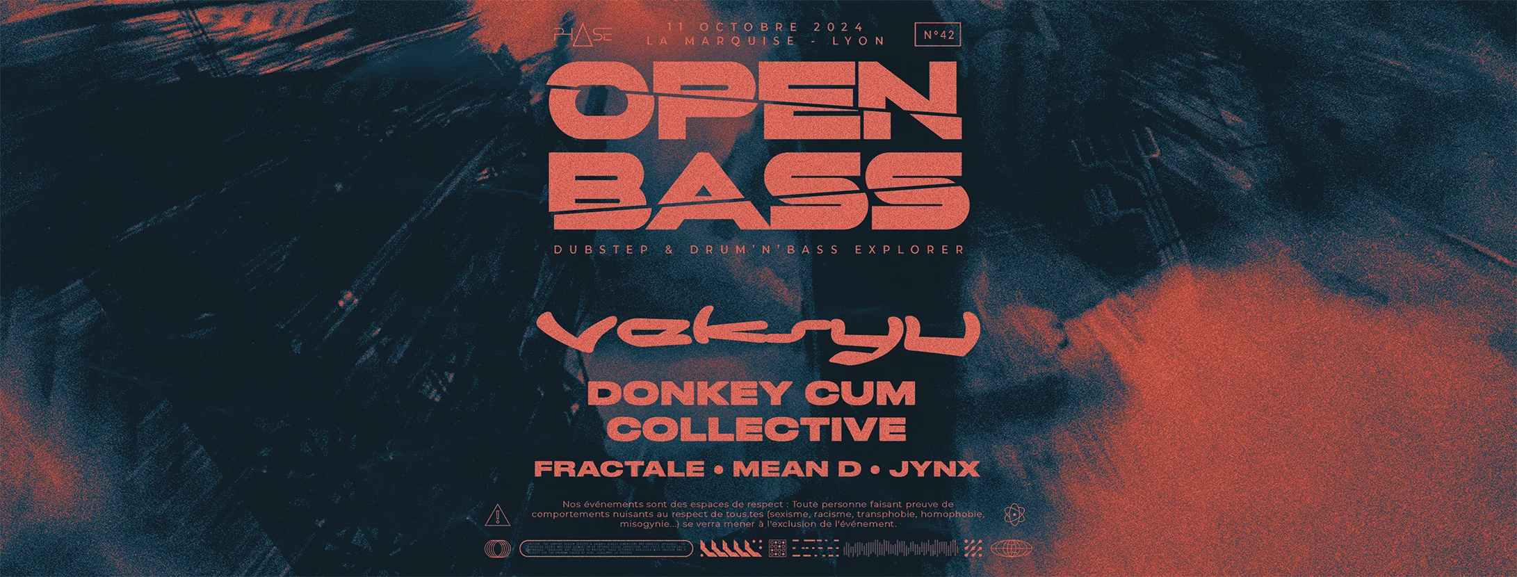 Open Bass #42 W/ Veksyu & Donkey Cum Collective