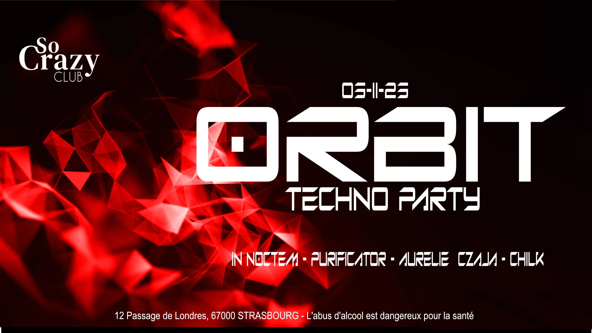 Orbit Techno W./ In Noctem-Purificator-Aurelie Czaja-Chilk