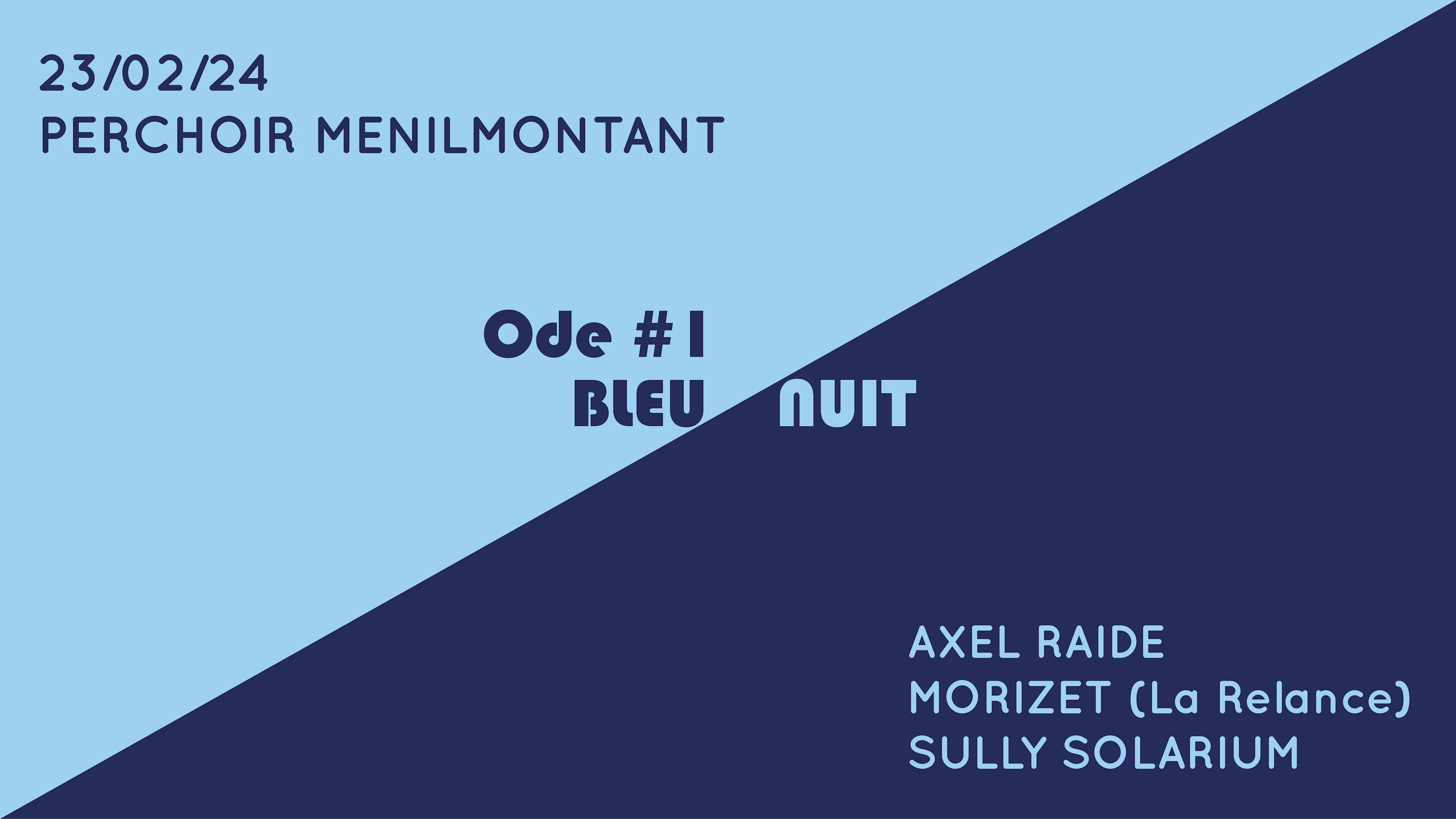 Ode #1 By Bleu Nuit  -  Club Rooftop Perchoir Ménilmontant