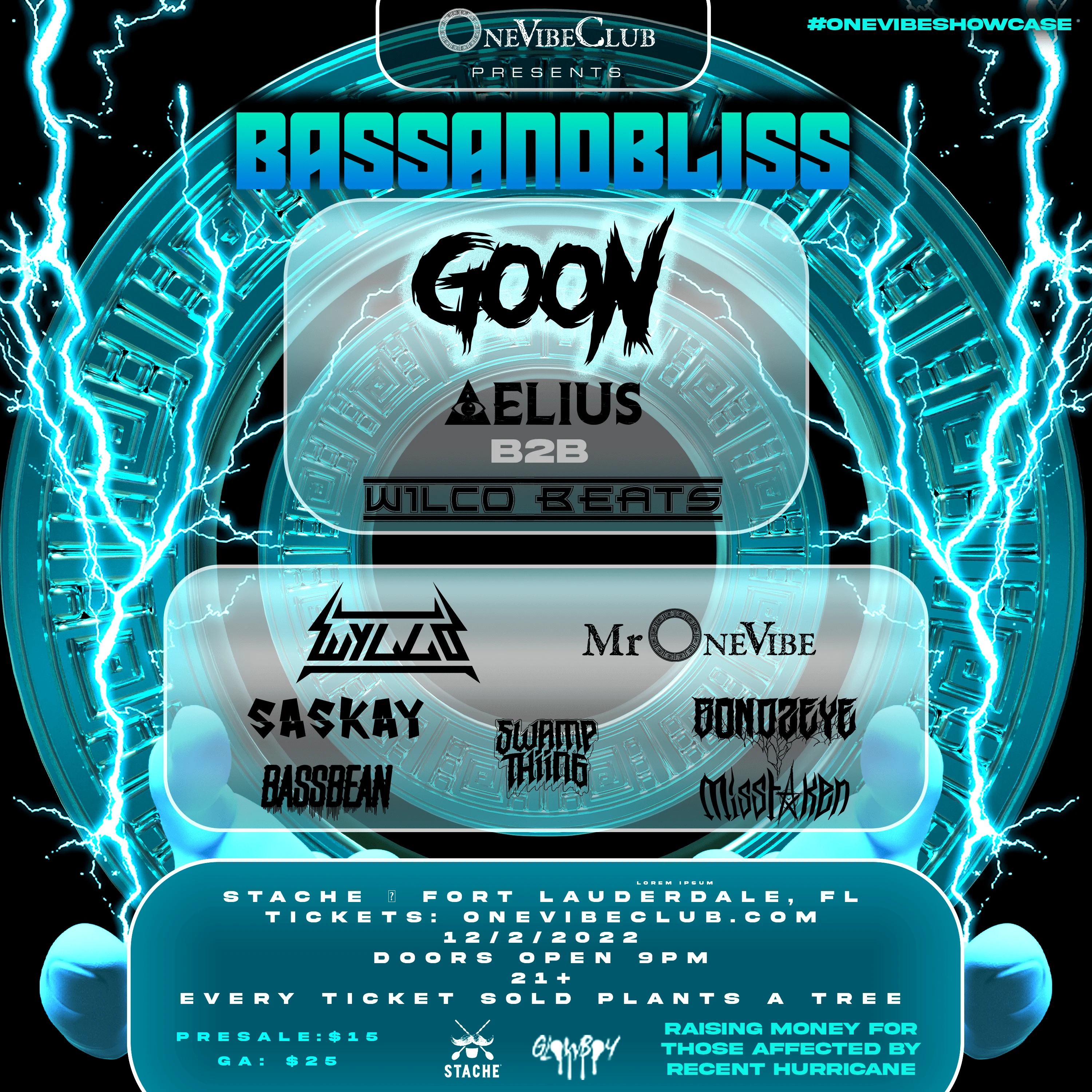 Onevibeclub Presents: Bassandbliss - Rave & Party
