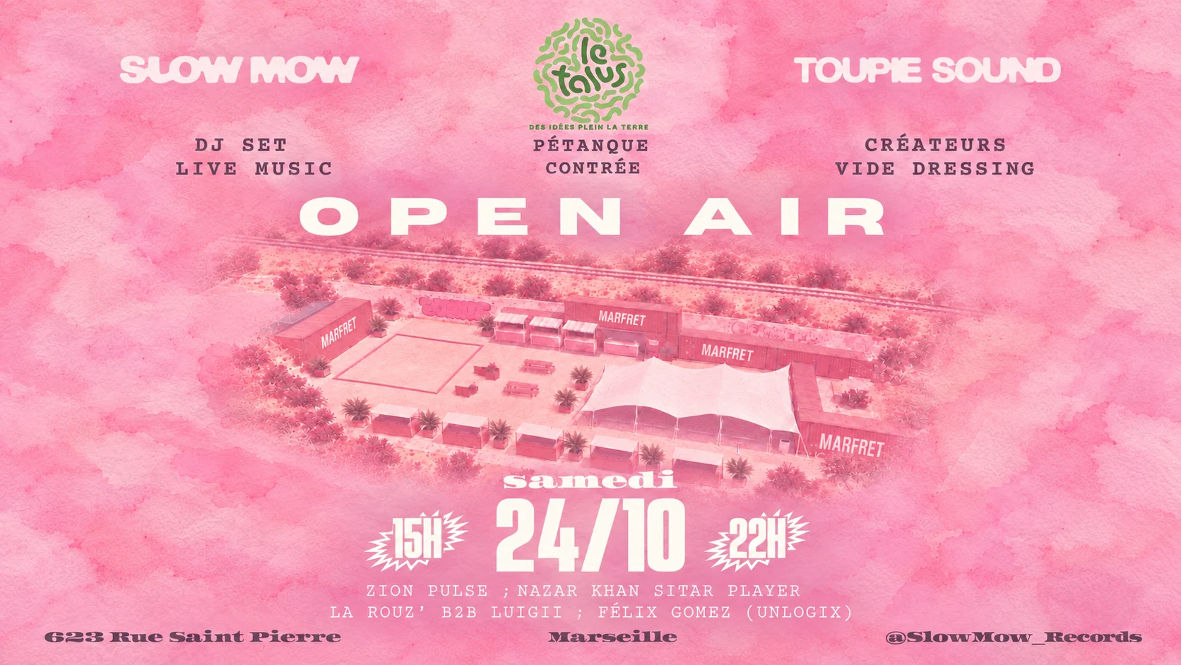Open Air Gratuit - Dub Pétanque House Stands