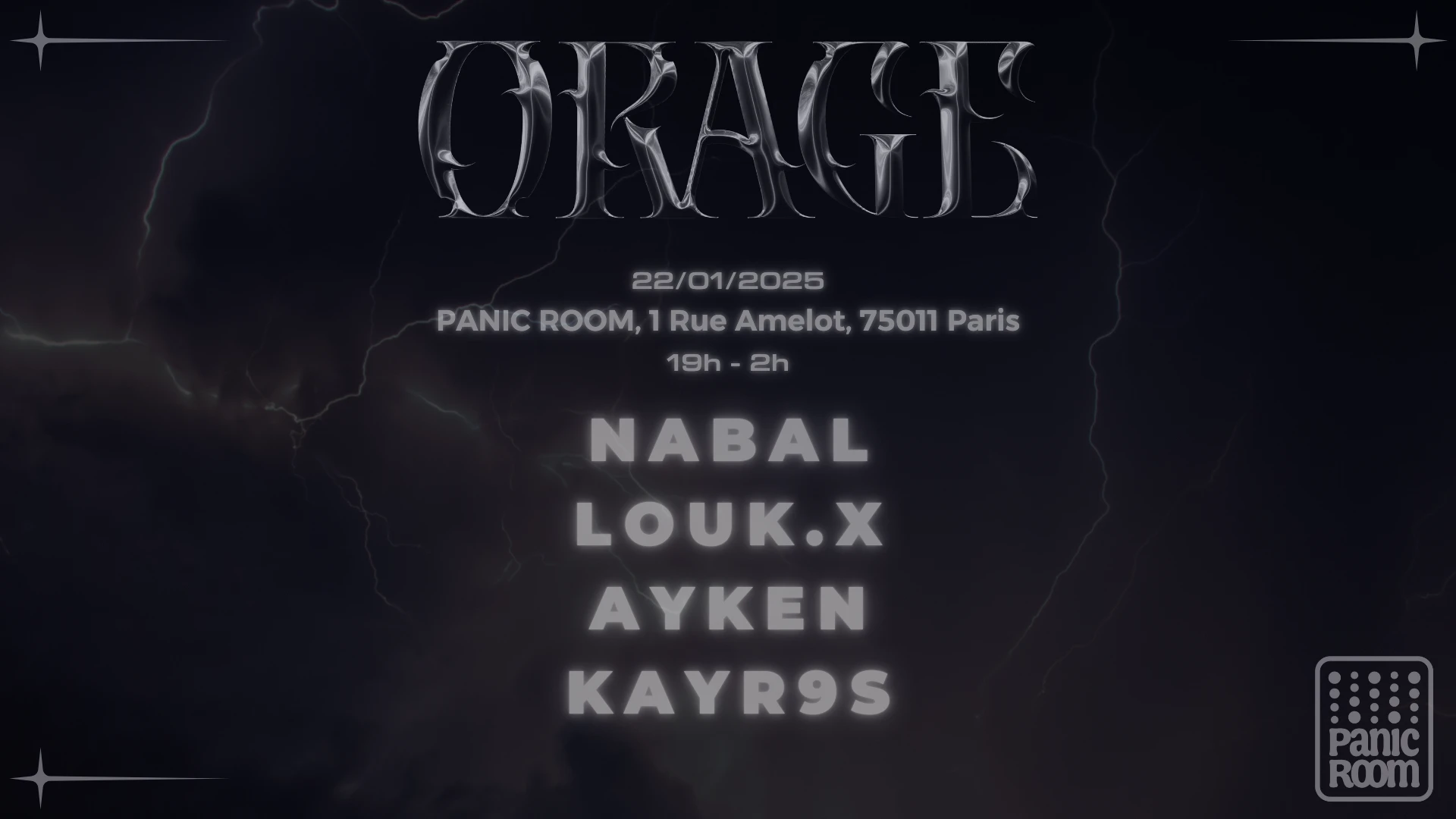 Orage Présente : Nabal, Louk.X, Ayken & Kayr9s