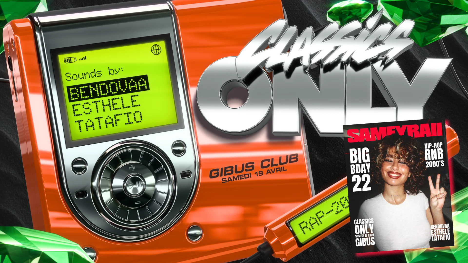 Classics Only Au Gibus R&B 2000, Rap & More