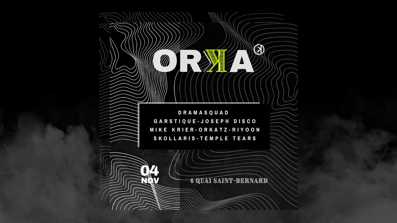 Orꓘa: Jospeh Disco / Riyoon / Garstique / Temple Tears /...