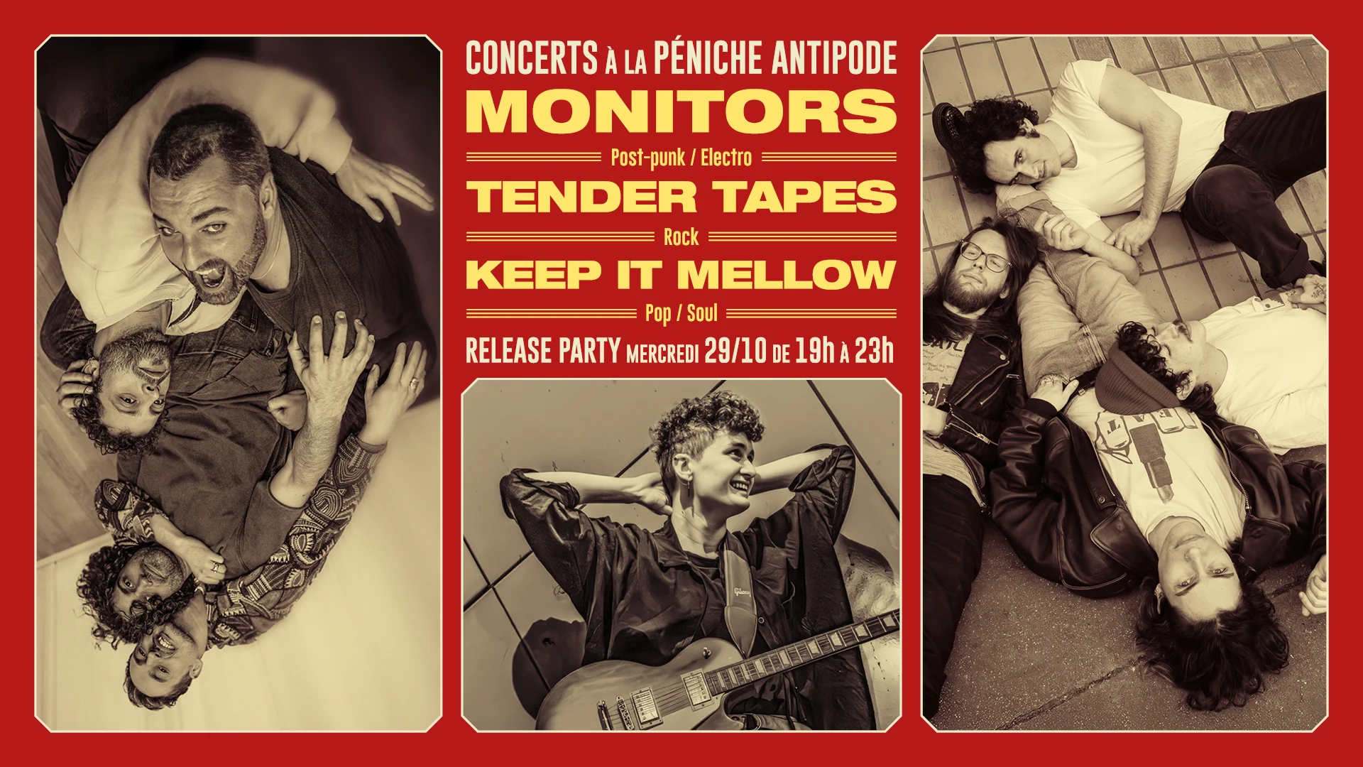 Monitors - Tender Tapes - Keep It Mellow