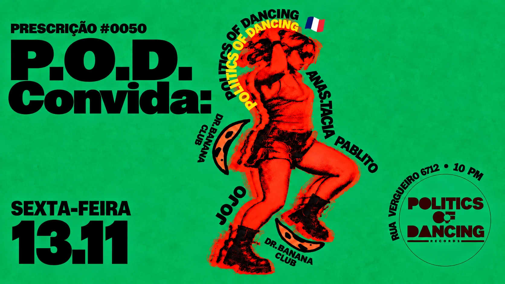 P.O.D. Convida: P.O.D.🇫🇷, Jojo, Pablito, Anas.Tacia