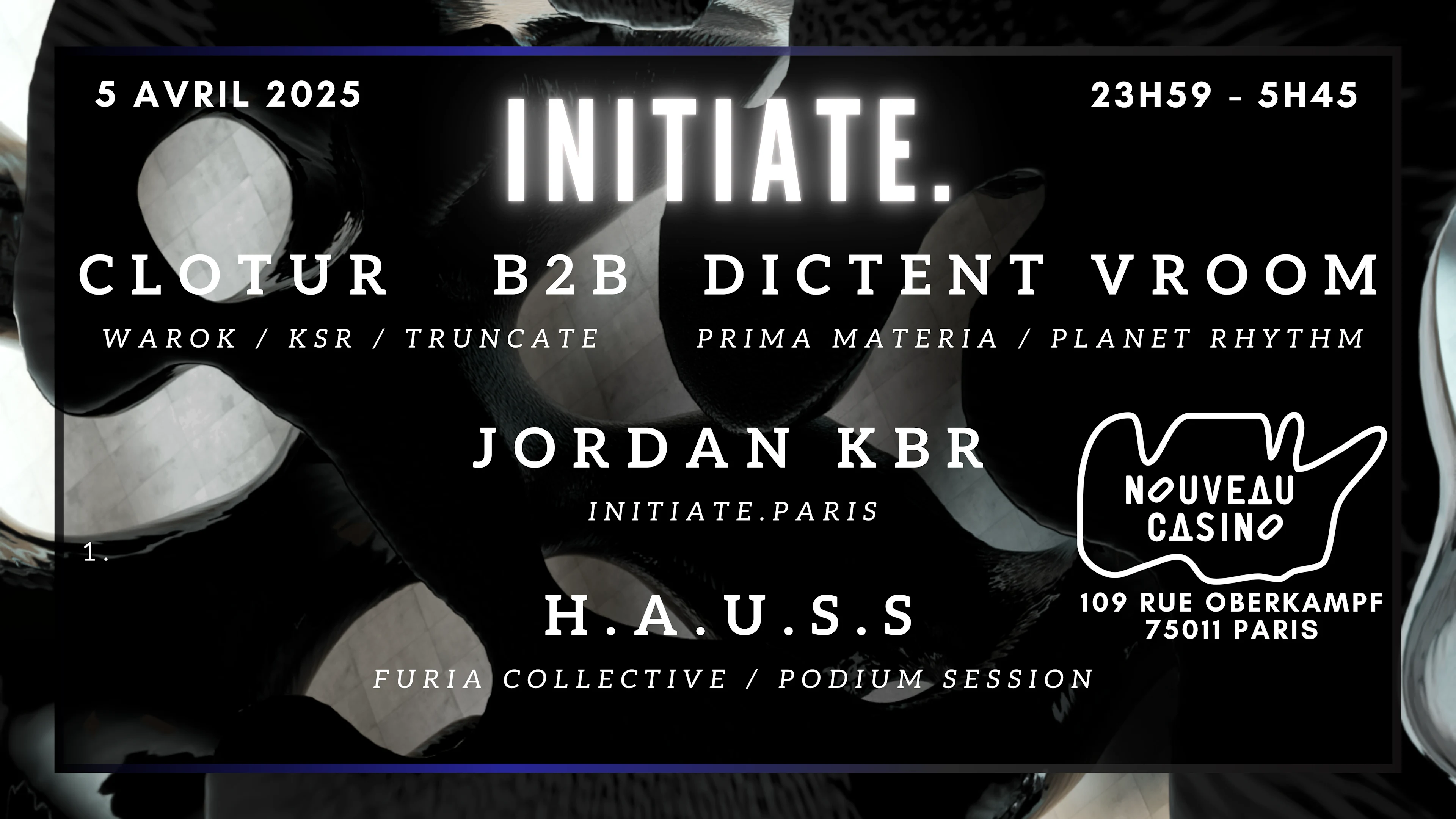 Initiate : Clotur B2b Dictent Vroom, Jordan Kbr, H.A.U.S.S